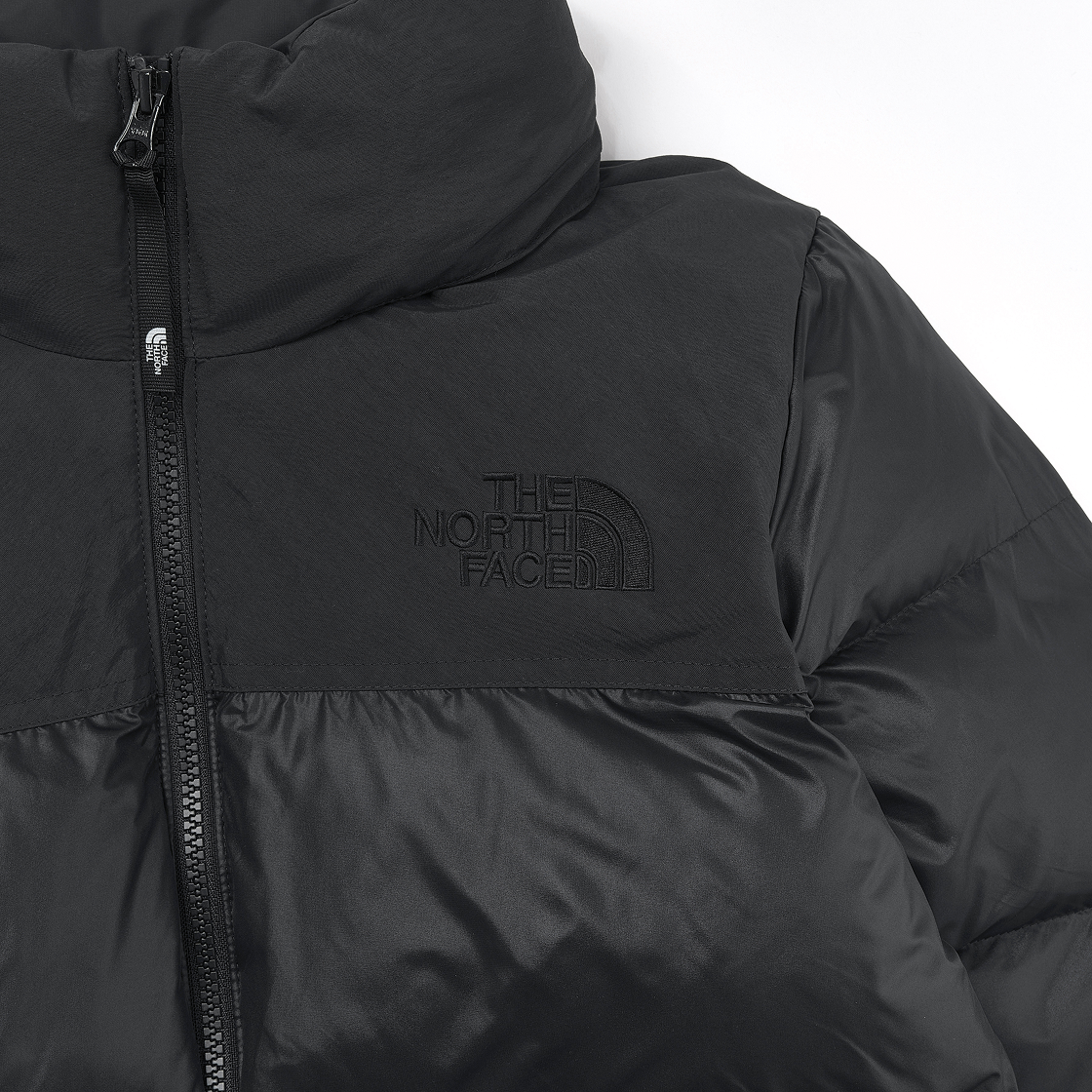 (W) 노스페이스 눕시 온 자켓 레알 블랙 - 25FW((W) The North Face Nuptse On Jacket Real Black - 25FW) - 4