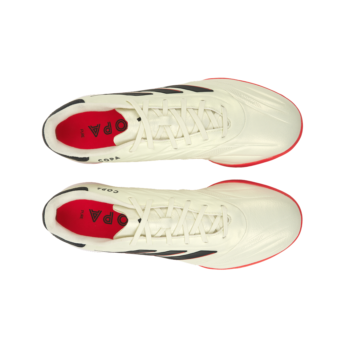 아디다스 코파 퓨어 2 엘리트 터프 아이보리 코어 블랙(Adidas Copa Pure II Elite Turf Ivory Core Black) - 5