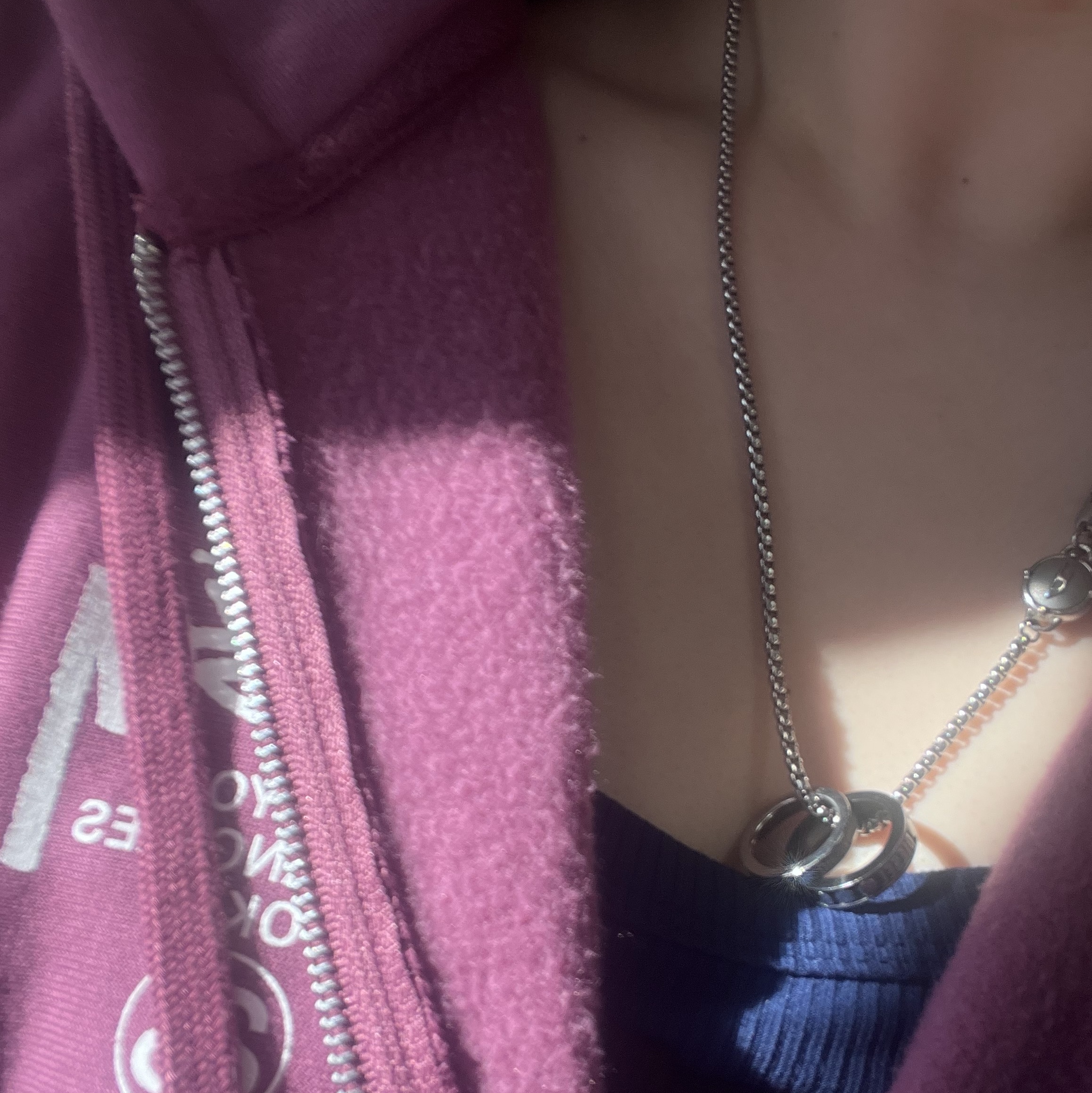 Diesel Dx1168040 Stainless Steel Double Pendant Necklace Silver 착용 스타일