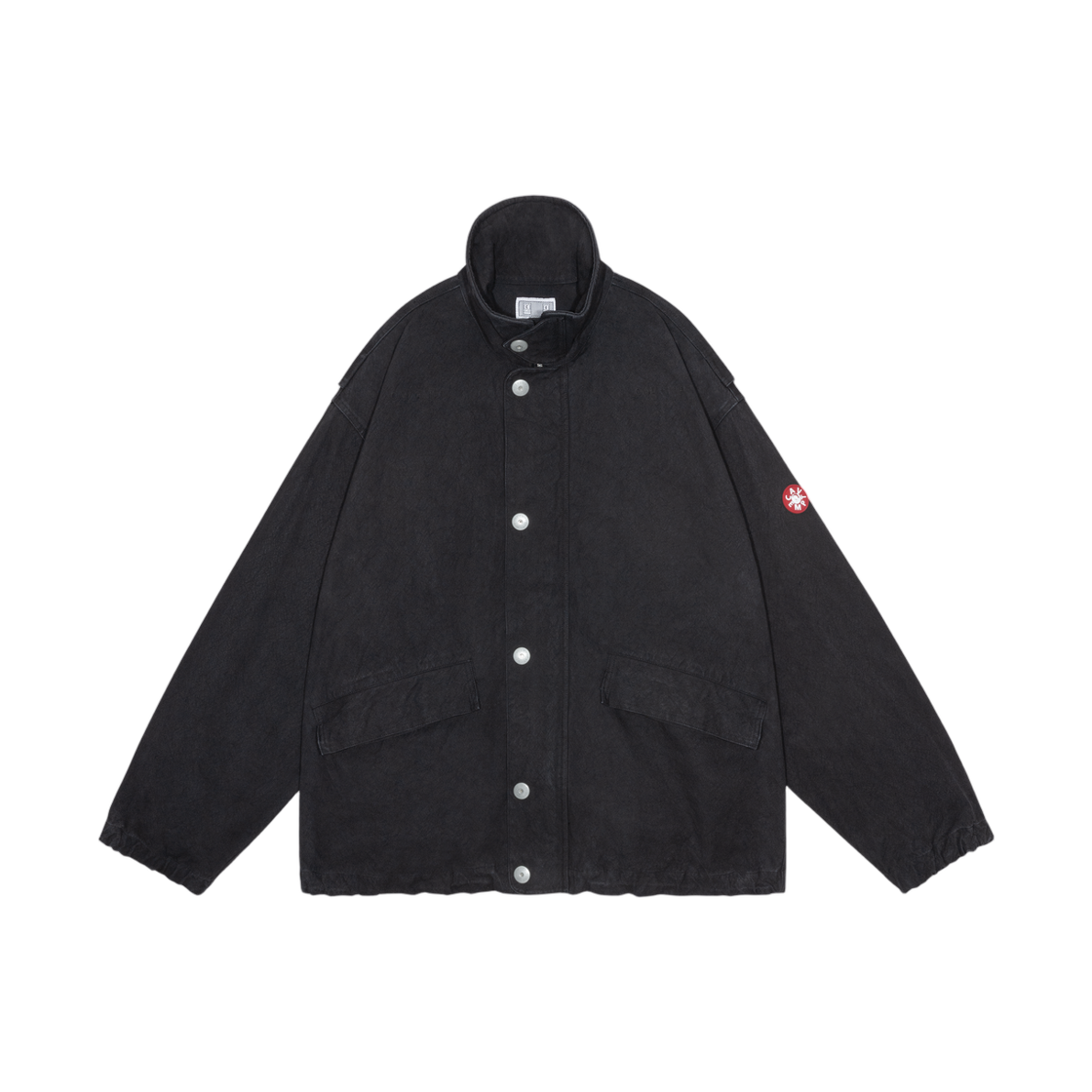 - Cav Empt Canvas Casual Zip Jacket Black - 26SS