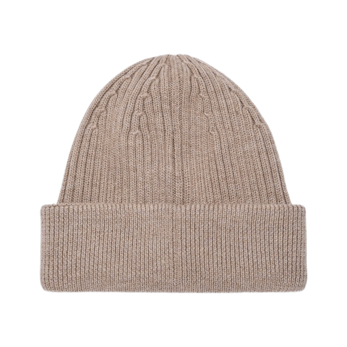 (W) 로에베 울 비니 다크 베이지((W) Loewe Beanie in Wool Dark Beige) - 2