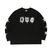 AMOU 3Spot Long Sleeve Black