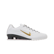 (W) Nike Shox Z White Metallic Gold