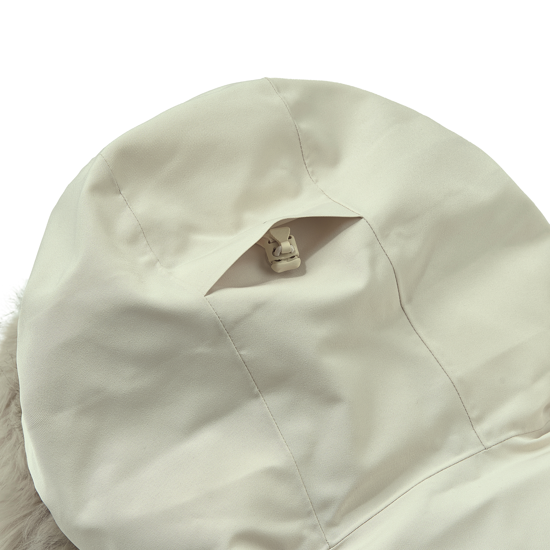 (W) 노스페이스 고어 마테라 RDS 다운 코트 아이보리((W) The North Face Gore Matera RDS Down Coat Ivory) - 7