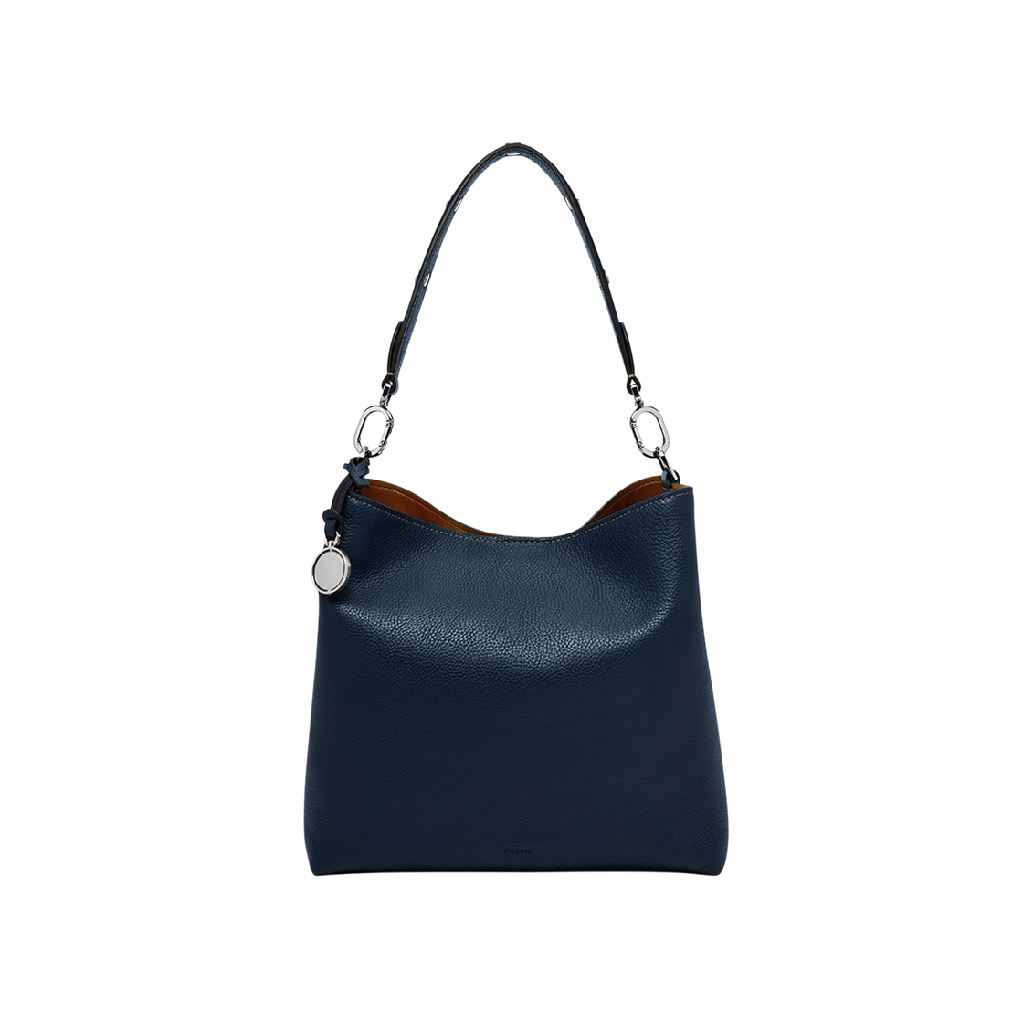 [20% 쿠폰] 파슬 제시 레더 버킷 숄더백 인시그니아 블루([20% 쿠폰] Fossil Jessie Leather Bucket Shoulder Bag Insignia Blue)