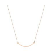 Tiffany & Co. Tiffany T Smile Pendant Small Rose Gold