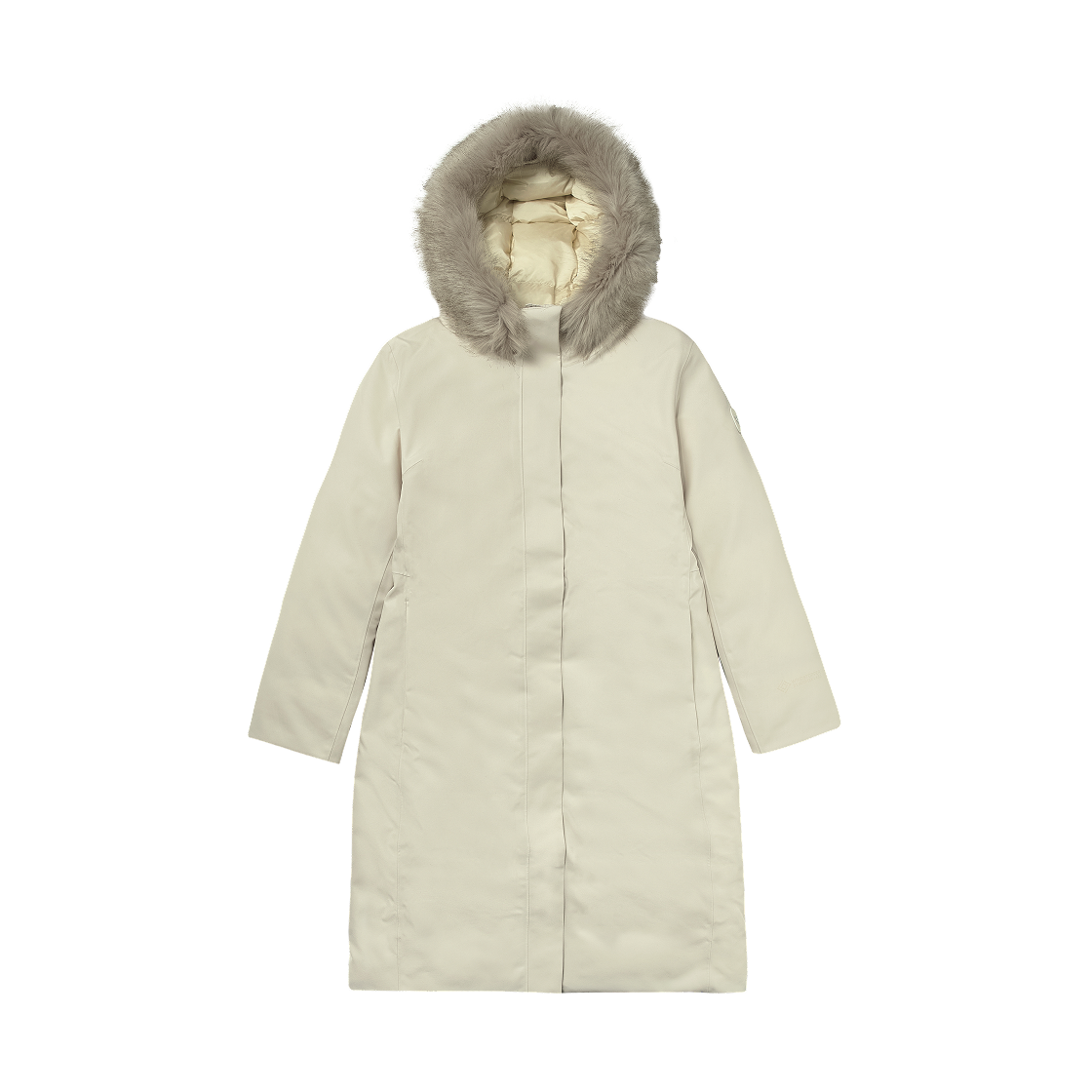 NC1DQ81B (W) The North Face Gore Matera RDS Down Coat Ivory