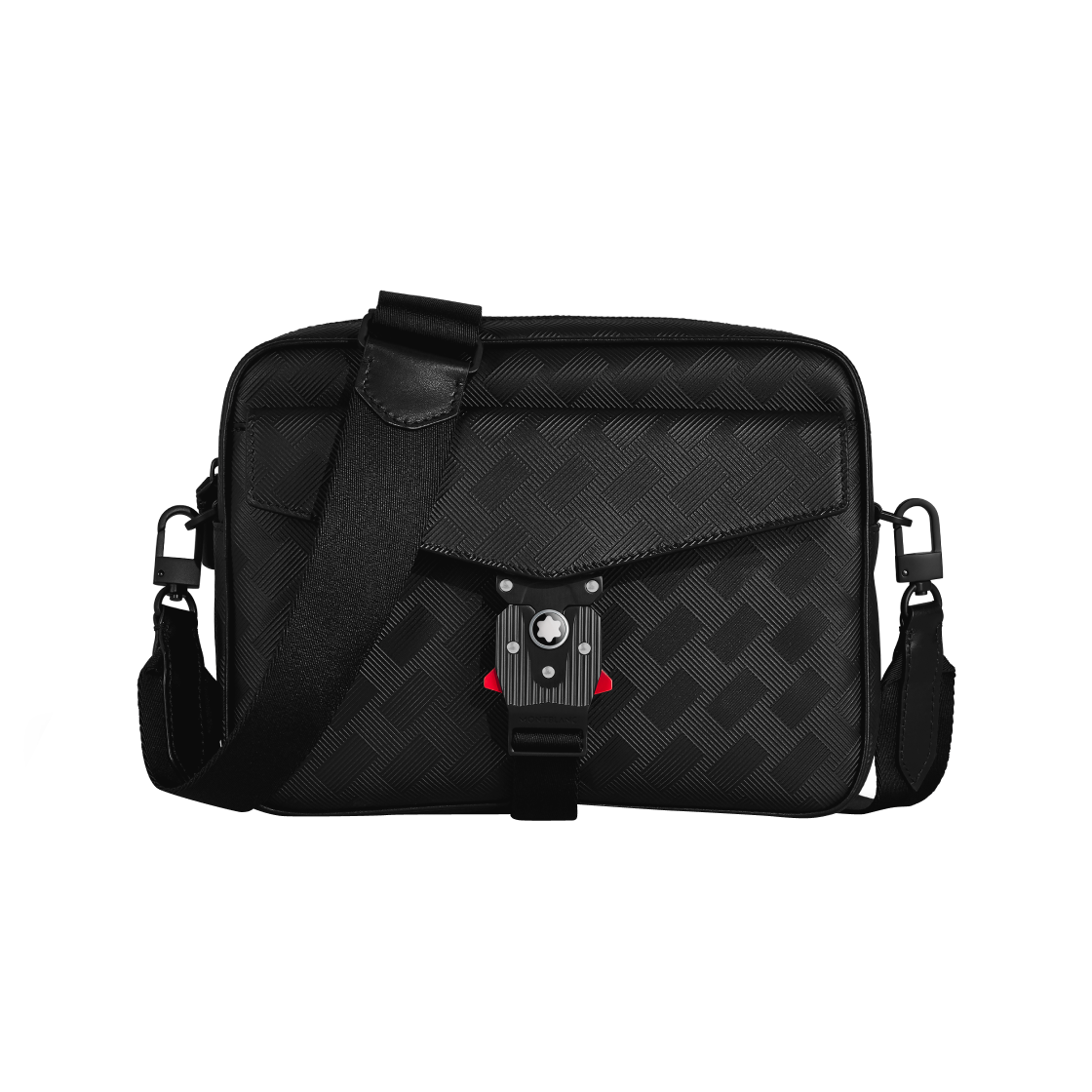 198865 Montblanc Extreme 3.0 Messenger with M Lock 4810 Buckle Black