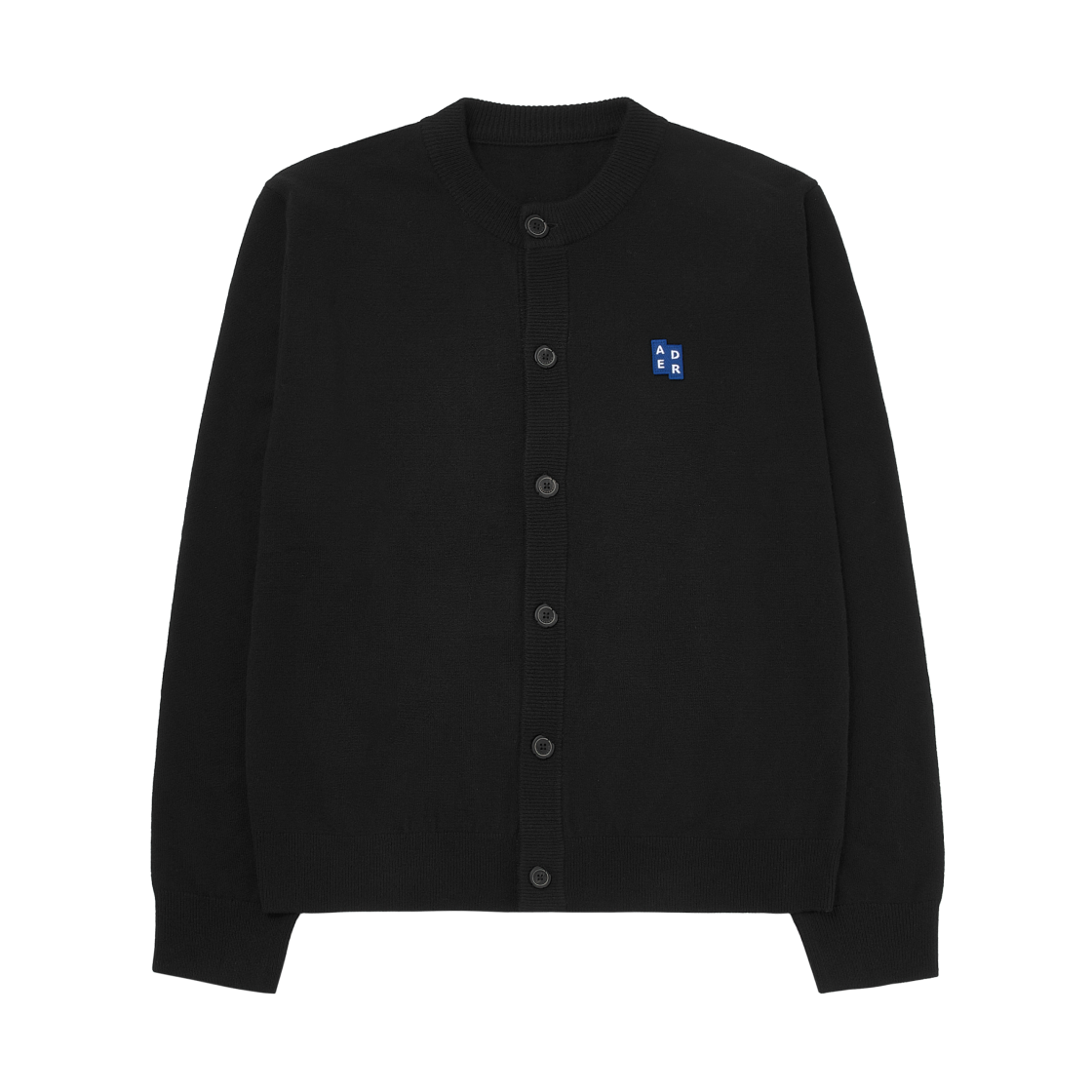 아더에러 시그니피컨트 TRS/BL 태그 가디건 02 블랙(Ader Error Sig; TRS/BL Tag Cardigan 02 Black)