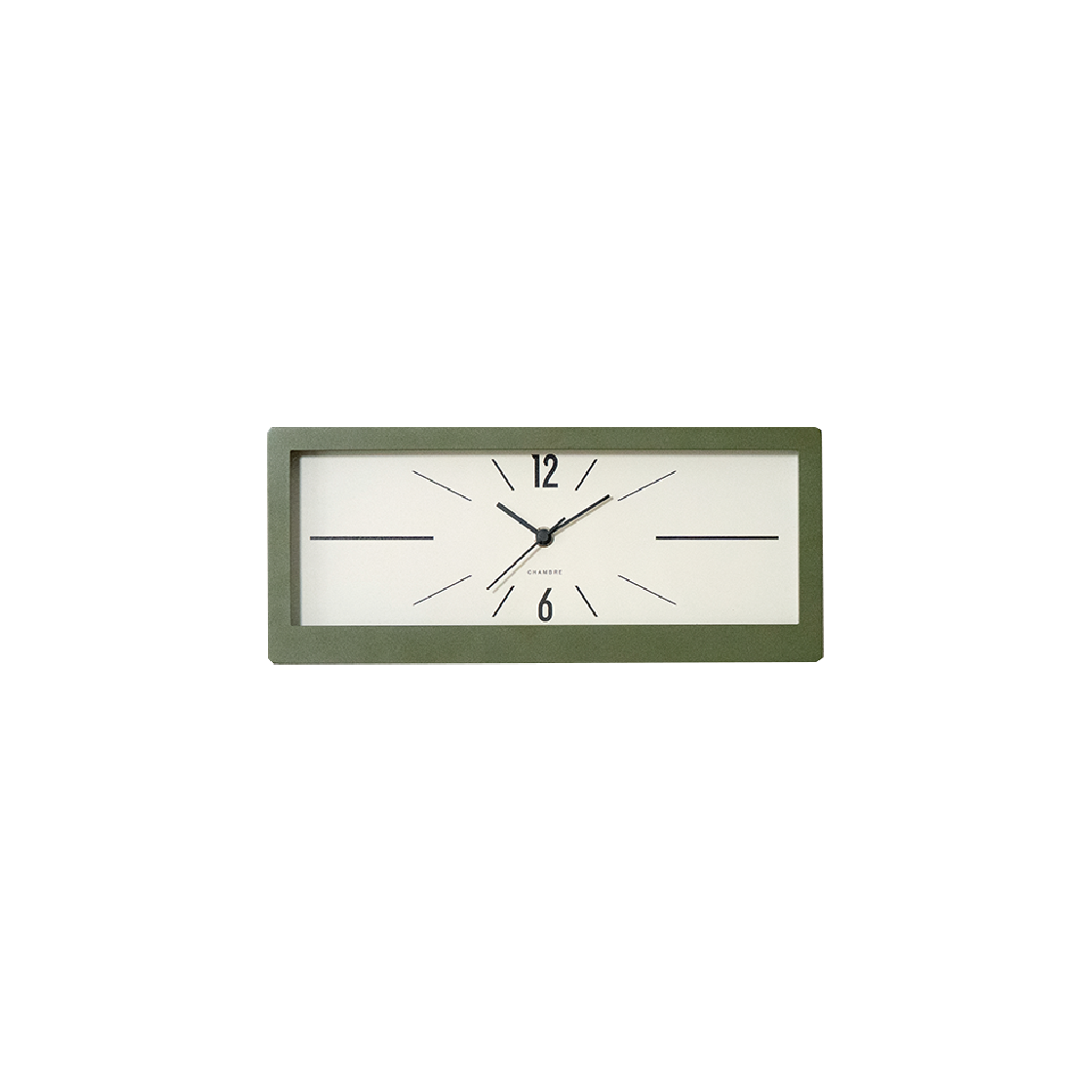 [3% 적립] 모로모로 샹브루 리니어 벽시계 카키([3% 적립] MOROMORO CHAMBRE Linear Clock kakhi)