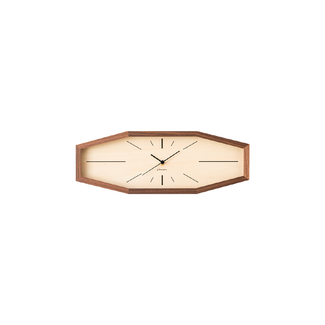 [3% 적립] 모로모로 샹브루 라인 벽시계 월넛([3% 적립] MOROMORO CHAMBRE LINE Clock walnut) - 1