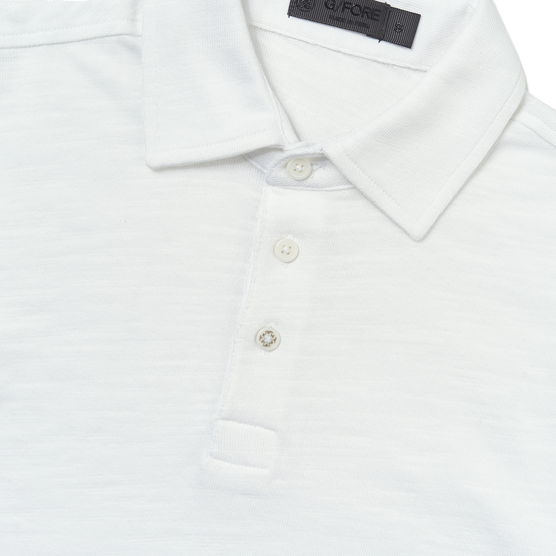 지포어 클럽하우스 코튼 테일러드 핏 폴로 스노우(G/Fore Clubhouse Cotton Tailored Fit Polo Snow) - 3