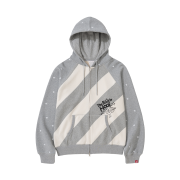 TEKET X My Little Pony Lucky Pony Zip-Up Hoodie Melange Gray