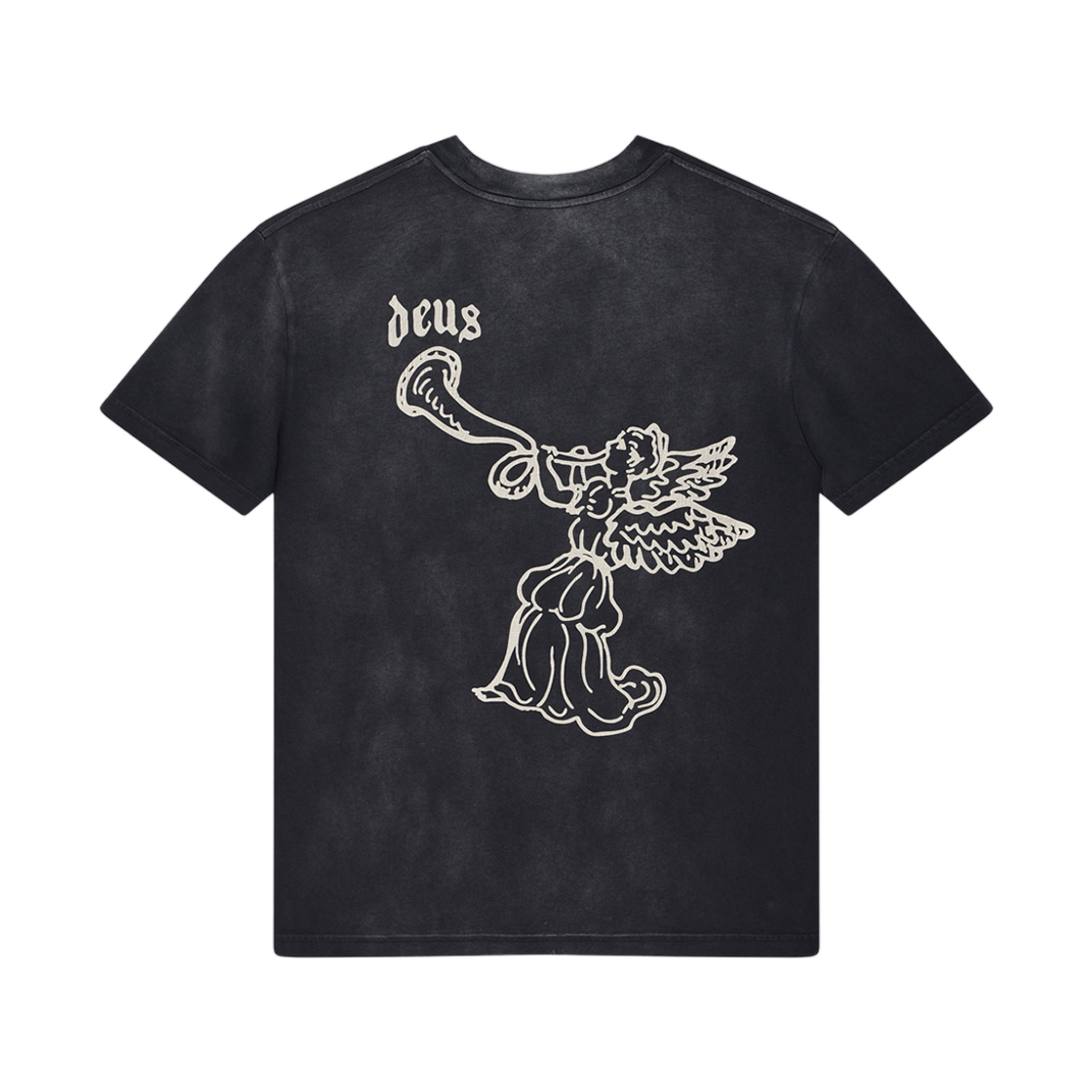 D261UTS717-099 / D262UTS717-099 Deus Ex Machina Honk! T-Shirt Black