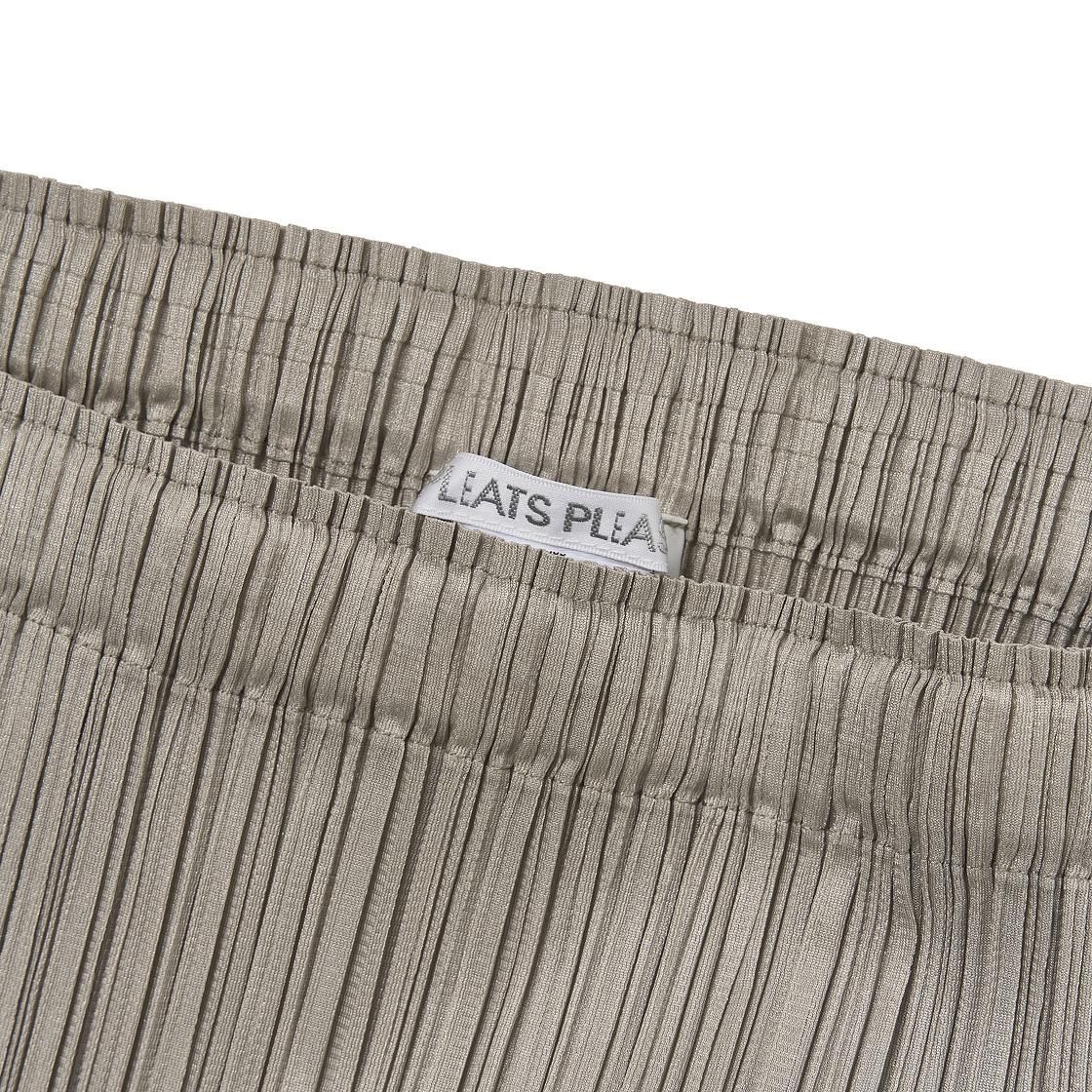(W) 플리츠 플리즈 이세이 미야케 루프 바텀 그레이지((W) Pleats Please Issey Miyake Loop Bottoms Greige) - 3