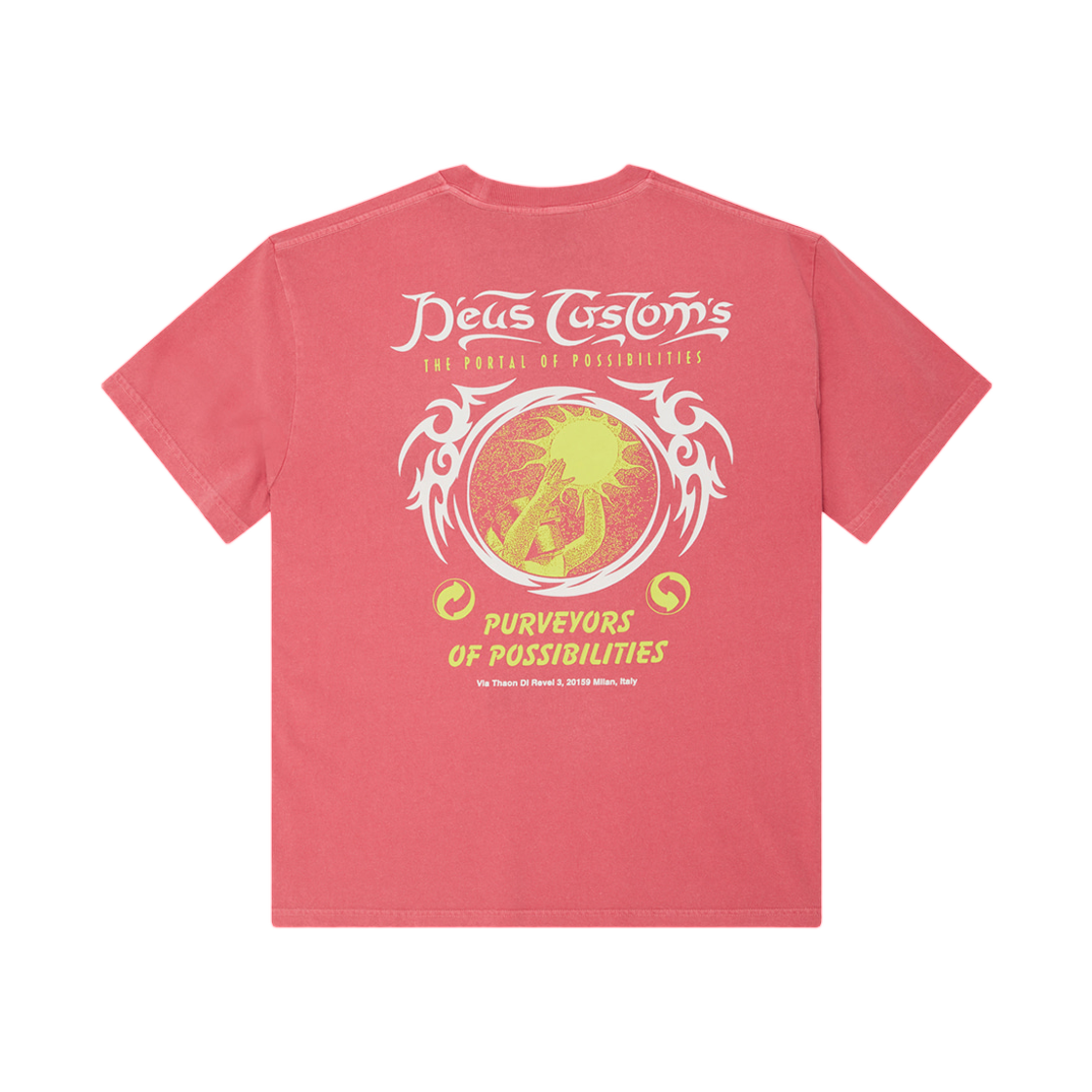 - Deus Ex Machina Out of Reach T-Shirt Red