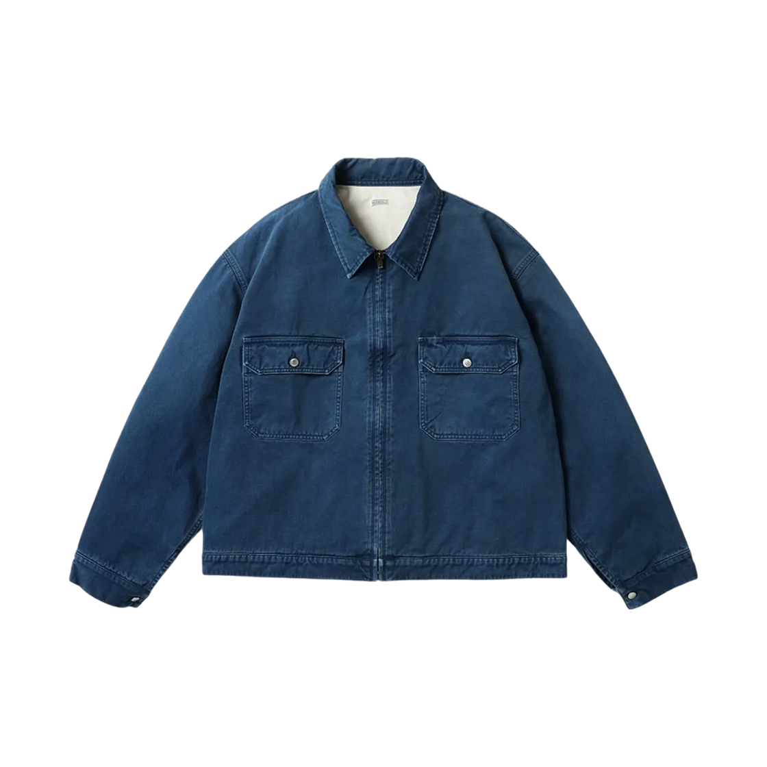 아프레쎄 빈티지 워크 자켓 블루 - 26SS(A.Presse Vintage Work Jacket Blue - 26SS) - 1