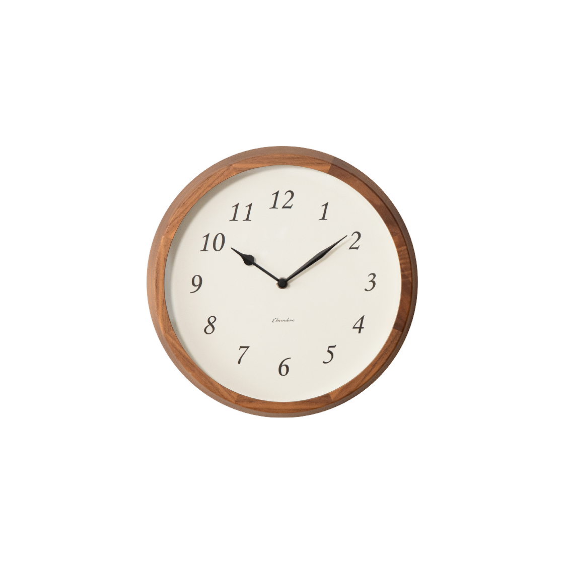 [3% 적립] 모로모로 샹브루 클레어 벽시계 월넛([3% 적립] MOROMORO CHAMBRE Clair Clock walnut)