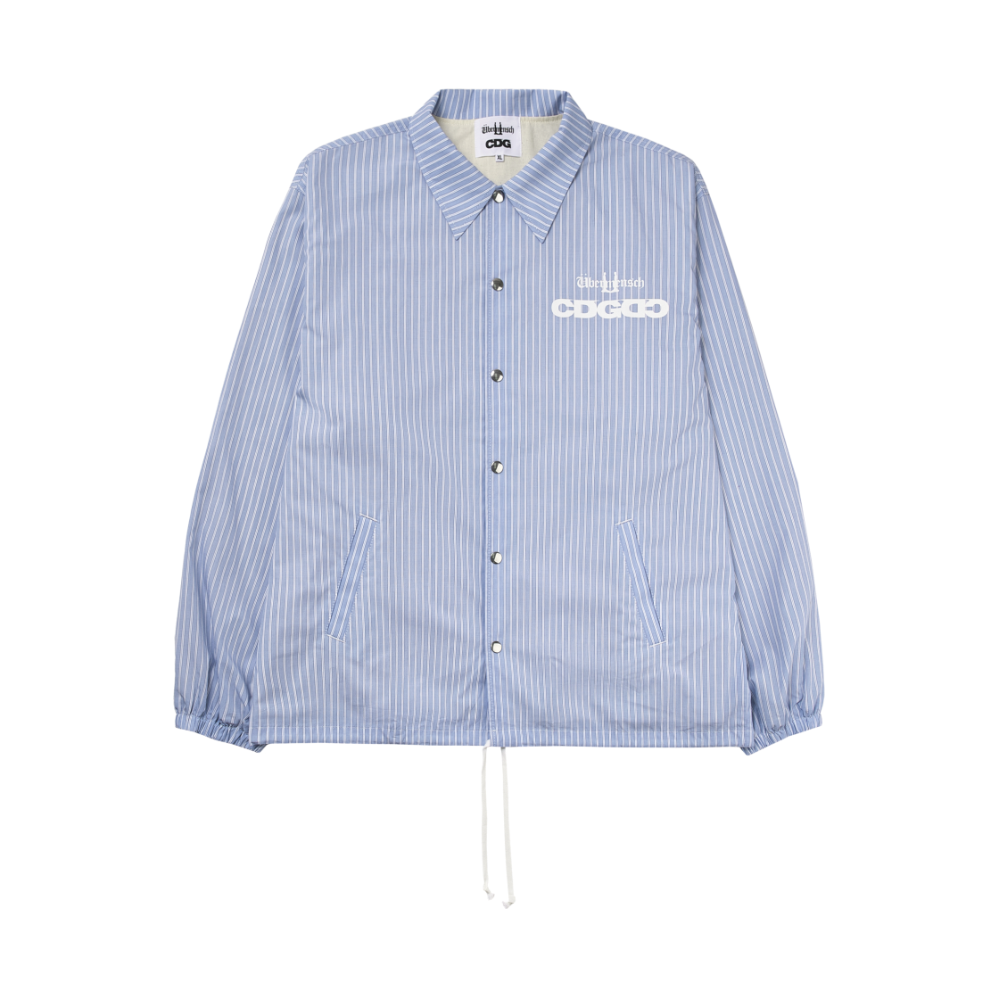 CDG x 지드래곤 위버멘쉬 CDGDC 클래식 코치 자켓 스트라이프(CDG x G-DRAGON Ubermensch CDGDC Classic Coach Jacket Stripe)