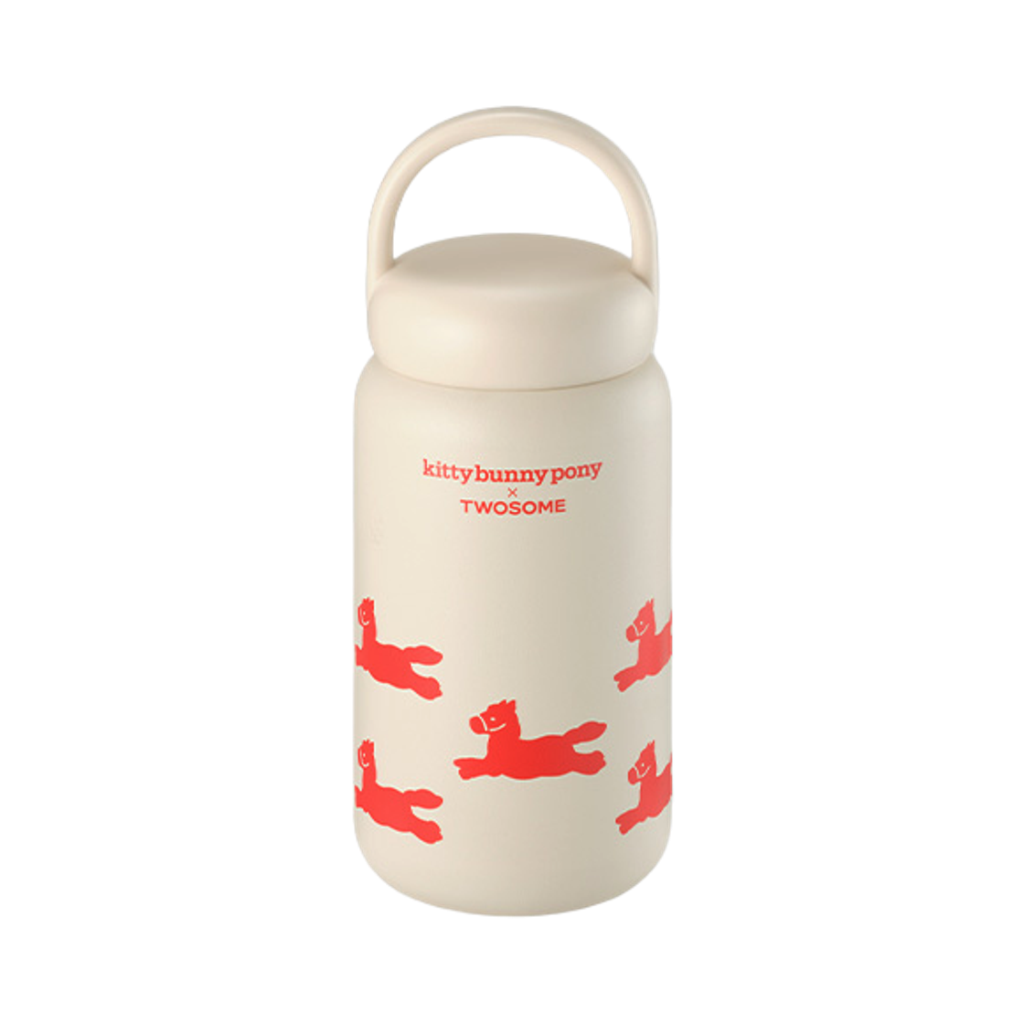 투썸 플레이스 x 키티버니포니 포니 텀블러 420ml 크림(A Twosome Place x Kittybunnypony Pony Tumbler 420ml Cream)