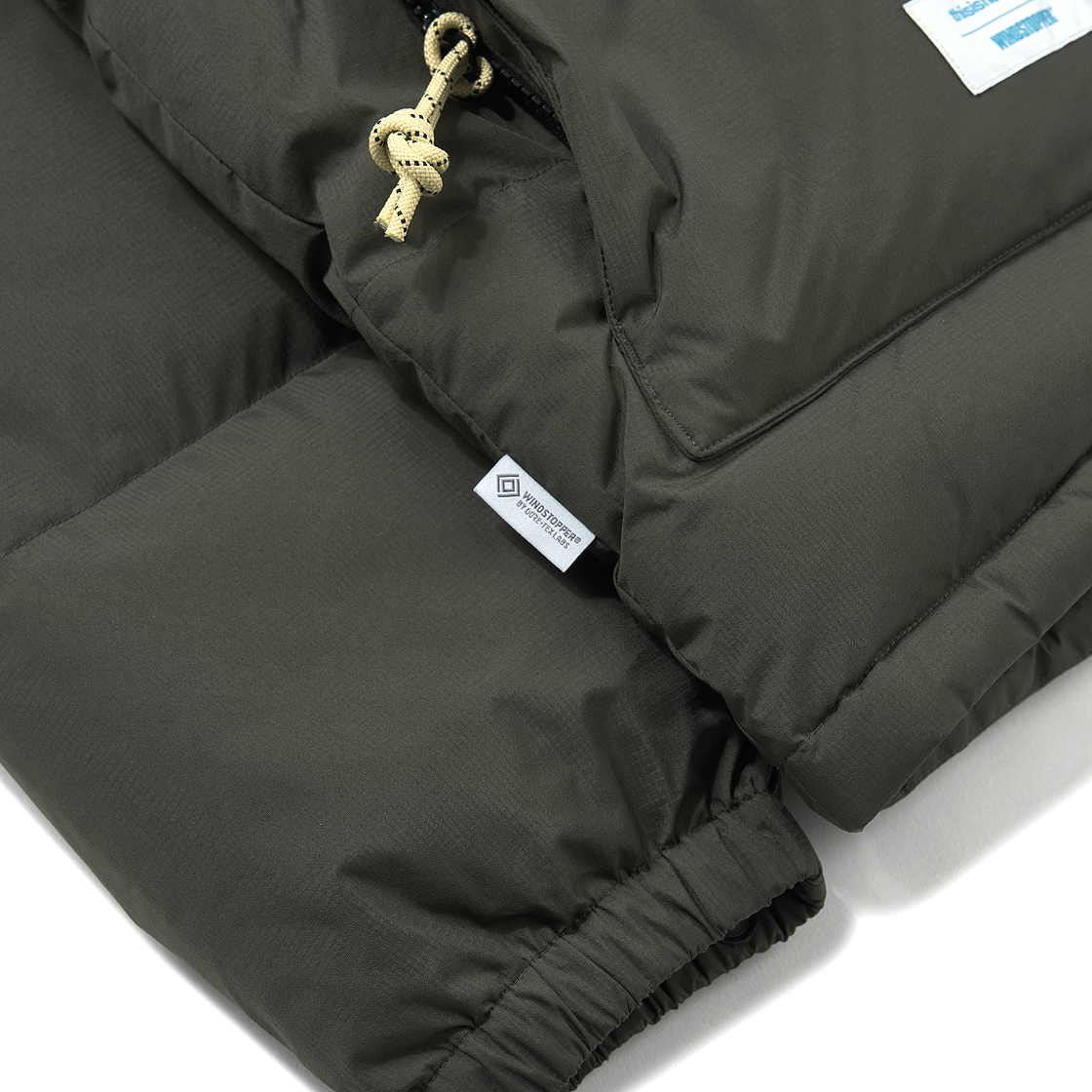 디스이즈네버댓 x 고어텍스 윈드스토퍼 익스페디션 다운 자켓 올리브 드랩(Thisisneverthat x Gore-Tex Windstopper Expedition Down Jacket Olive Drab) - 4