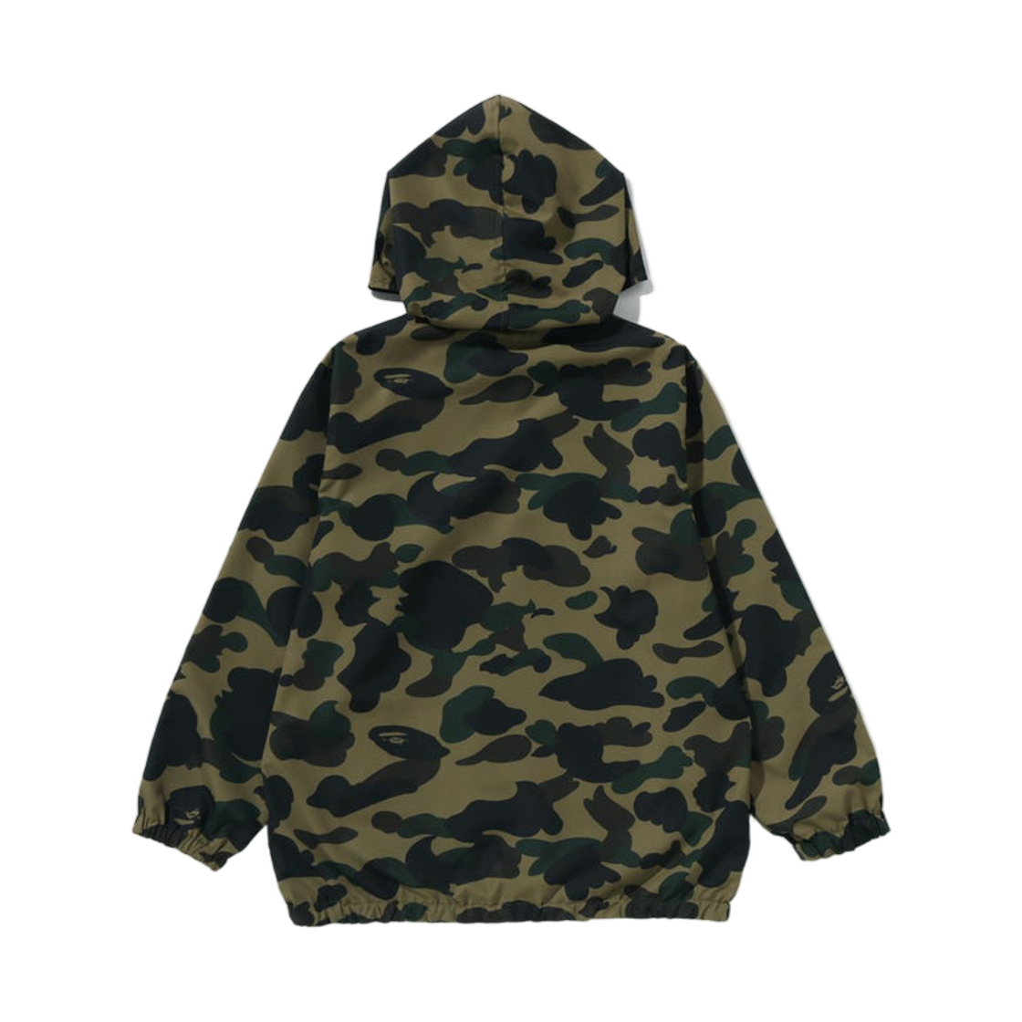 (키즈) 베이프 퍼스트 카모 리버시블 후드 자켓 그린((Kids) BAPE 1st Camo Reversible Hoodie Jacket Green) - 2