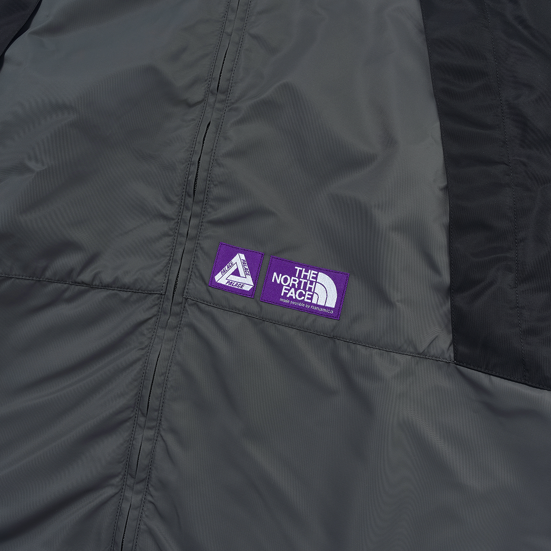 팔라스 x 노스페이스 퍼플라벨 마운틴 윈드 파카 아스팔트 그레이 - 25FW(Palace x The North Face Purple Label Mountain Wind Parka Asphalt Gray - 25FW) - 4