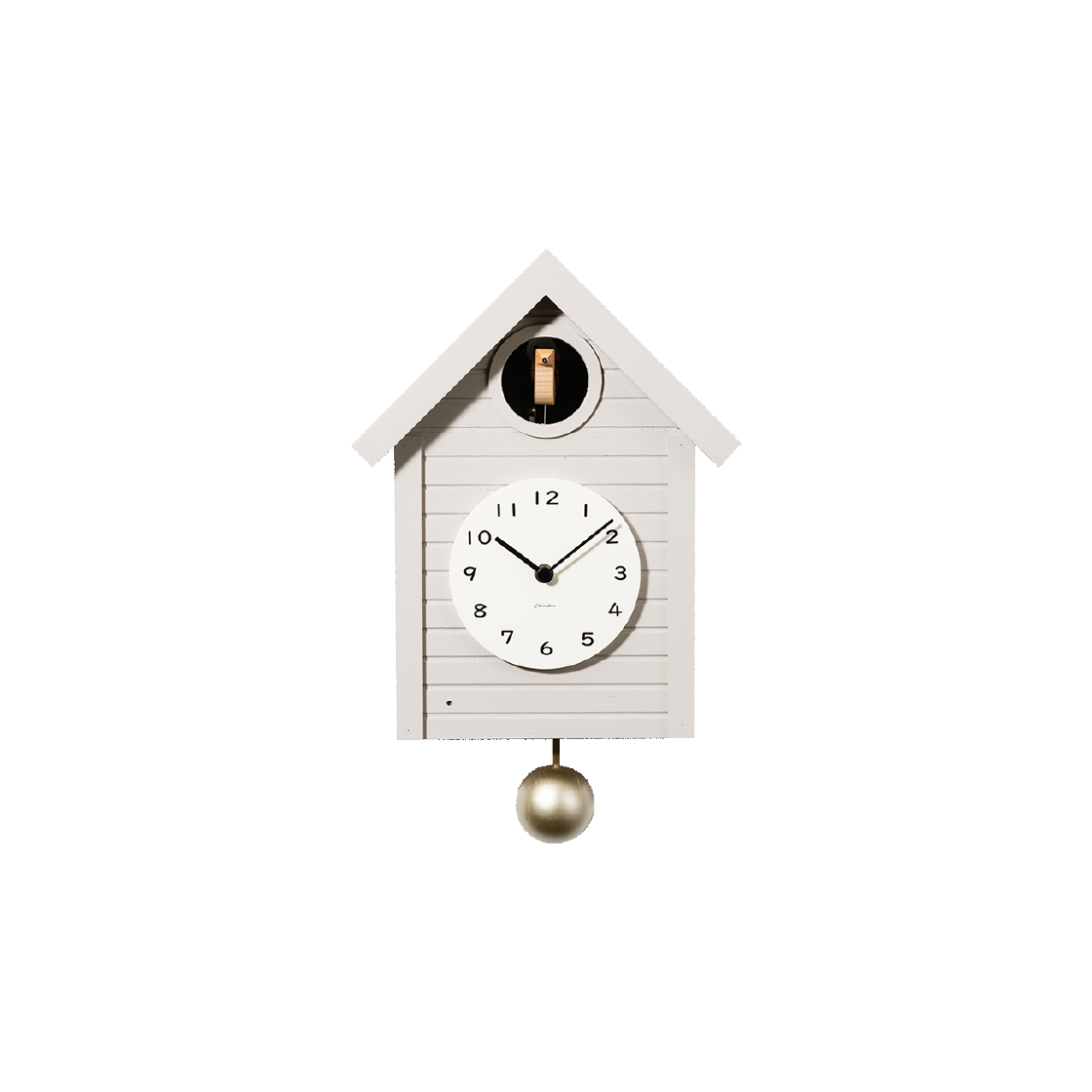 [3% 적립] 모로모로 샹브루 쿠쿠 벽시계 그레이([3% 적립] MOROMORO CHAMBRE Cuckoo Clock gray) - 1