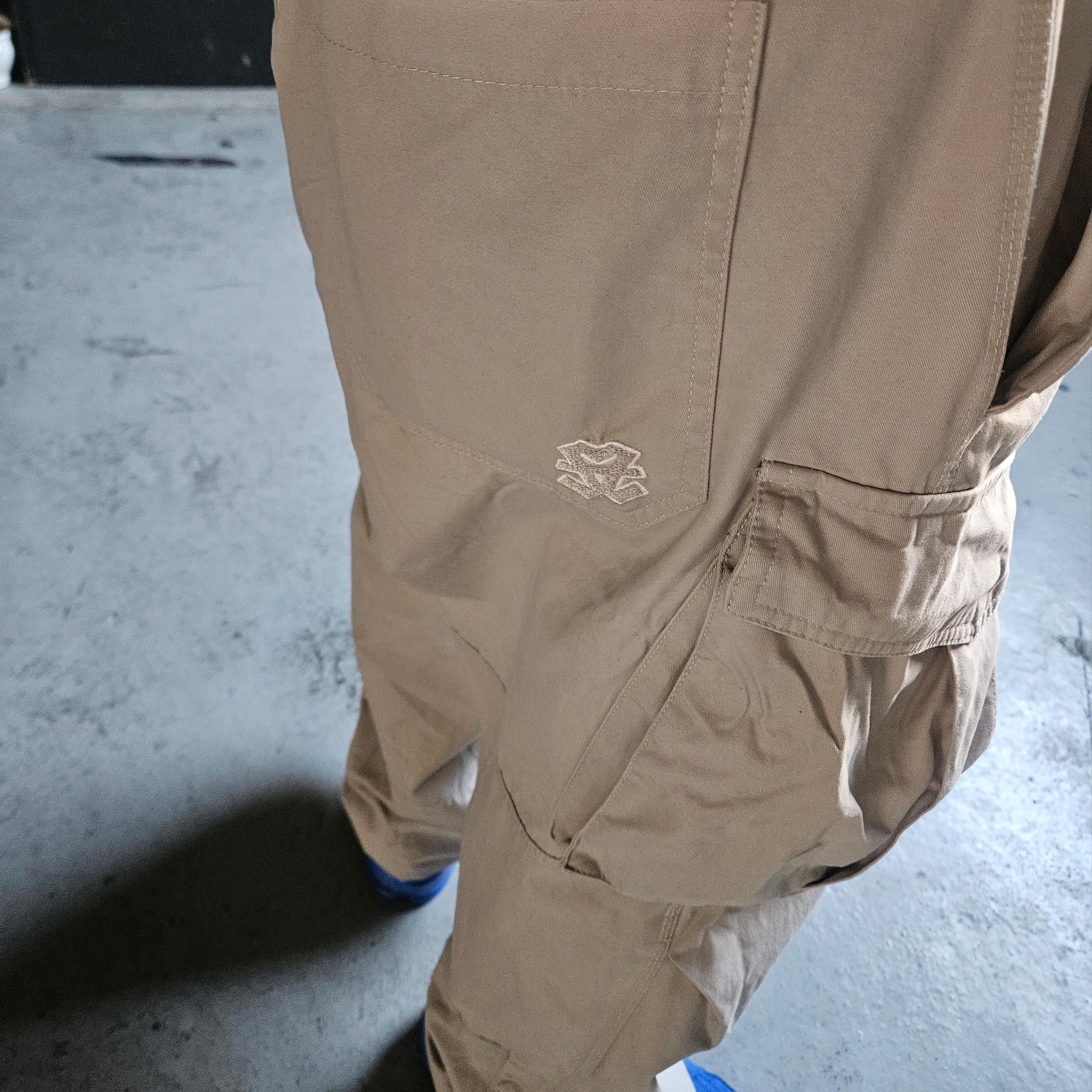 [KREAM 단독] Flavorism VTG Washed Cargo Pants Washed beige 착용 스타일