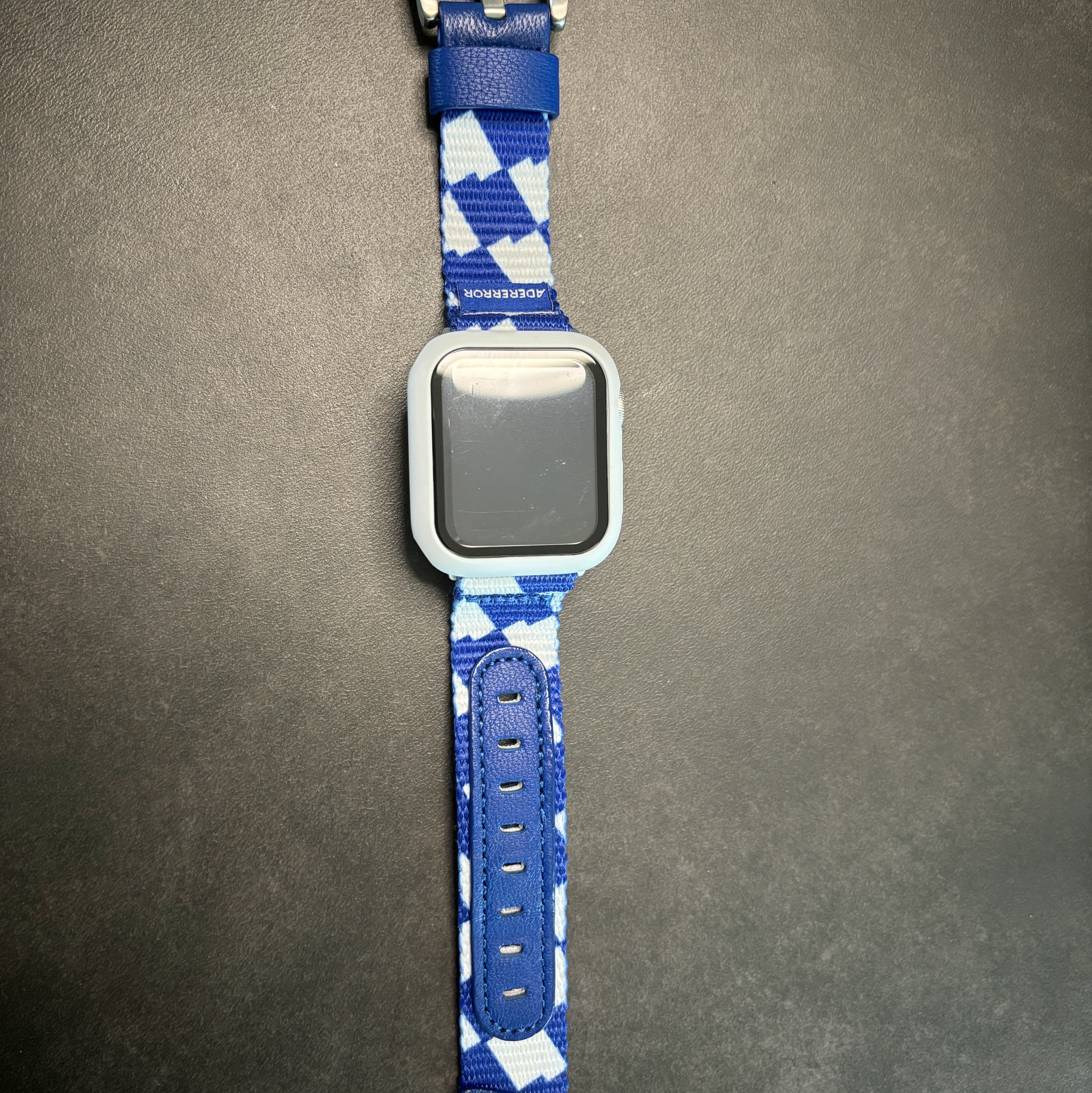 Ader Error Tenit Watch Strap Z-Blue 착용 스타일 - 2
