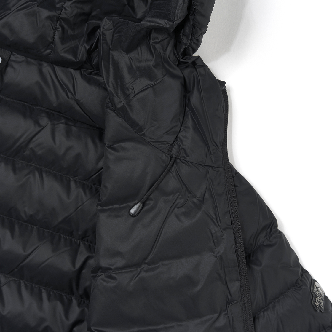 (W) 노스페이스 버너비 DT 다운 코트 블랙((W) The North Face Burnaby DT Down Coat Black) - 5