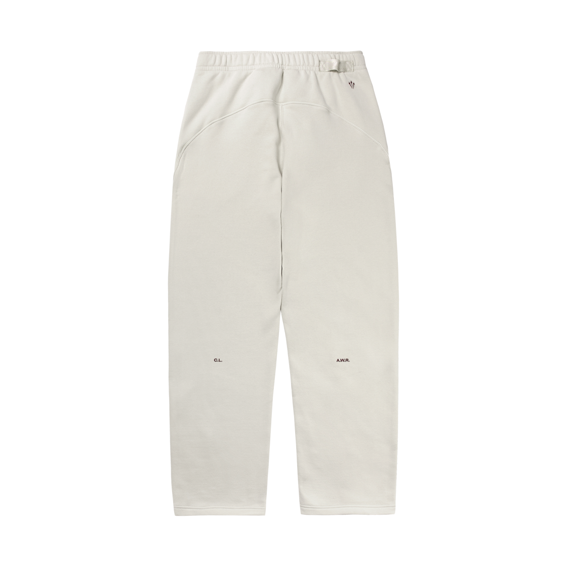 나이키 x 드레이크 녹타 플리스 CS 오픈 헴 스웨트팬츠 라이트 오어우드 브라운 팀 레드 (FZ4676-104)(Nike x Drake Nocta Fleece CS Open Hem Sweatpants Light Orewood Brown Team Red (FZ4676-104)) - 2