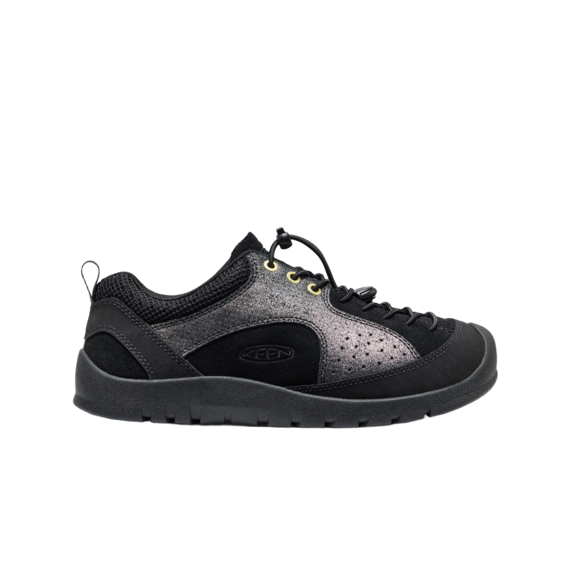 1032172 (W) Keen Jasper Rocks Sneakers Black Gold