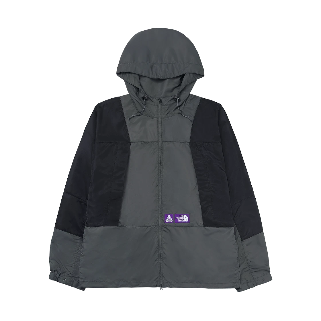 Palace Palace x The North Face Purple Label Mountain Wind Parka Asphalt Gray - 25FW · L