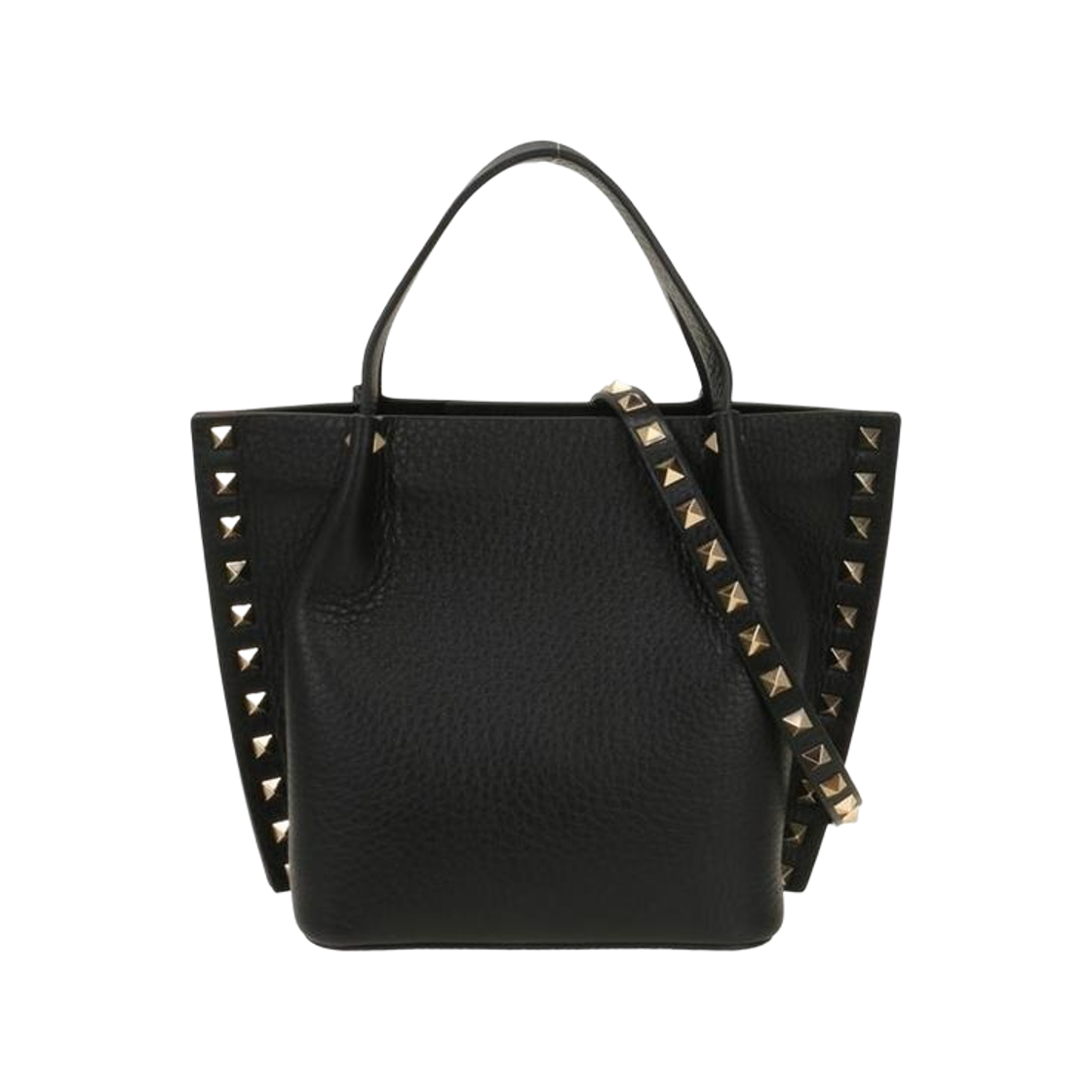 B0K68VSF0NO Valentino Rockstud Shoulder Bag Black