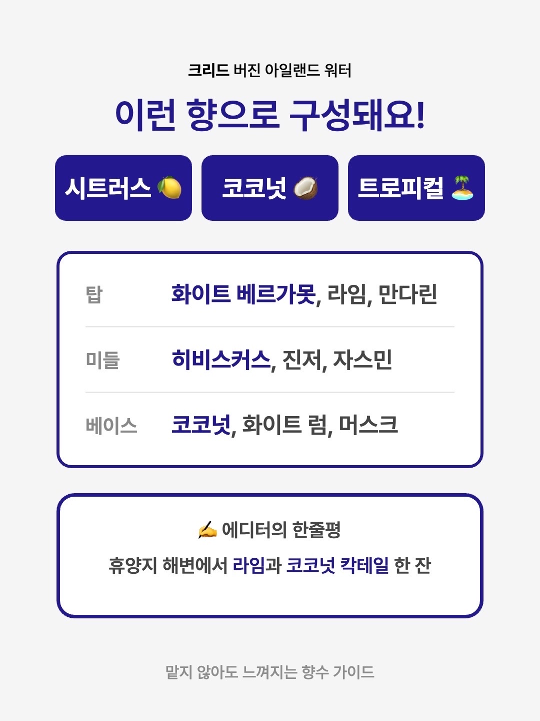 Creed Virgin Island Water Eau De Parfum 100ml, Creed Virgin Island Water Eau De Parfum 50ml 착용 스타일 - 3