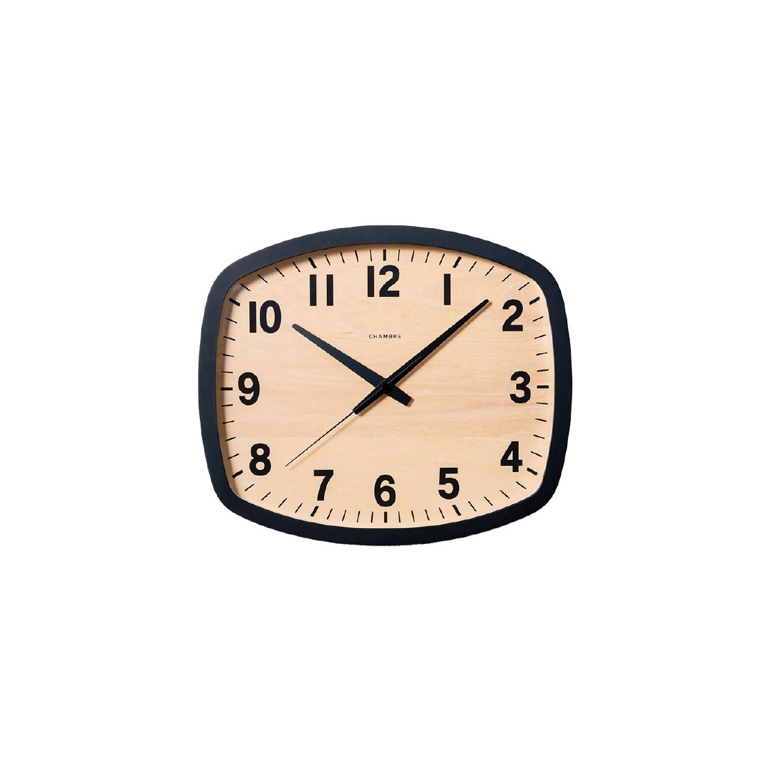 [3% 적립] 모로모로 샹브루 알 스퀘어 벽시계 블랙([3% 적립] MOROMORO CHAMBRE R-Square Clock black)