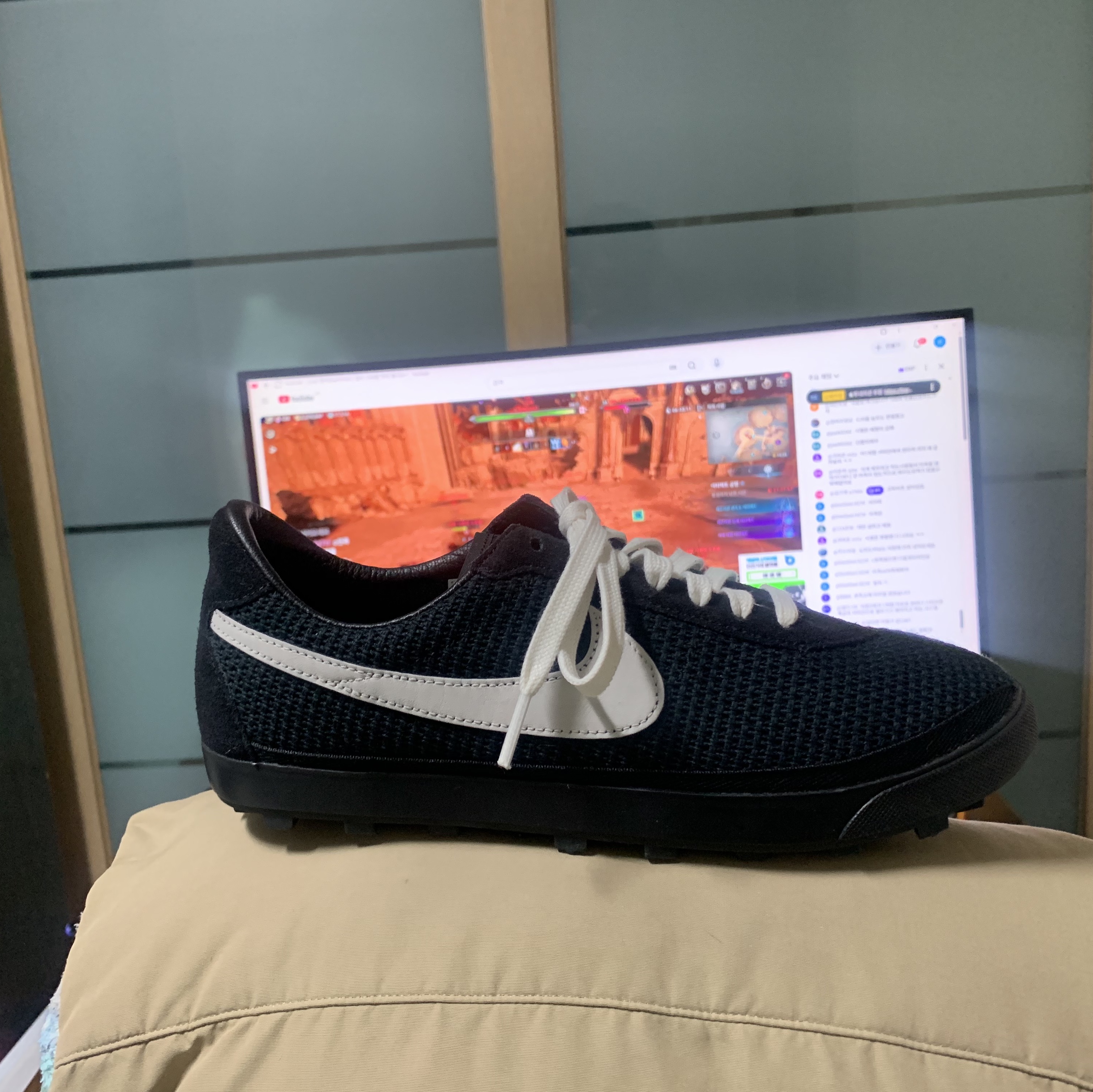 Nike x Bode Astrograbber SP Black Coconut Milk 착용 스타일