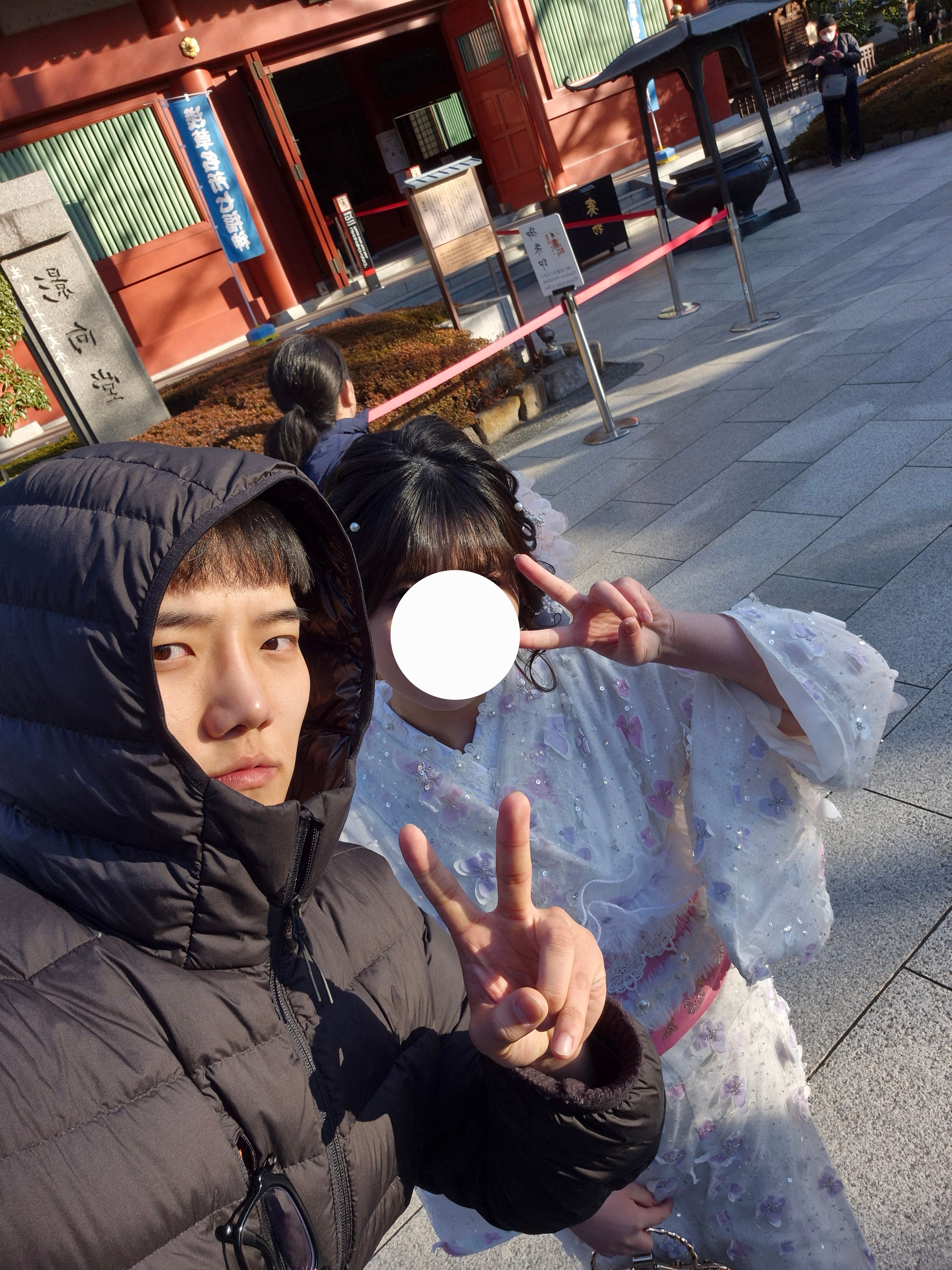 Musinsa Standard City Leisure Hooded Light Down Jacket Black 착용 스타일