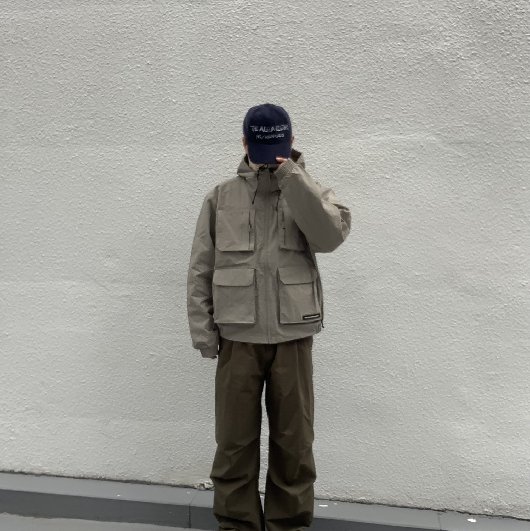 Millo Archive Holiday Signature Ball Cap Vintage Blue 착용 스타일 - 1