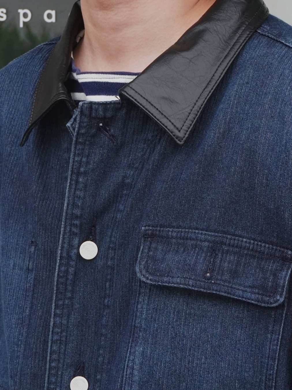 Millo Archive Denite Washed Jacket Vintage Navy, Millo Archive Denite Washed Pants Vintage Navy 착용 스타일 - 7