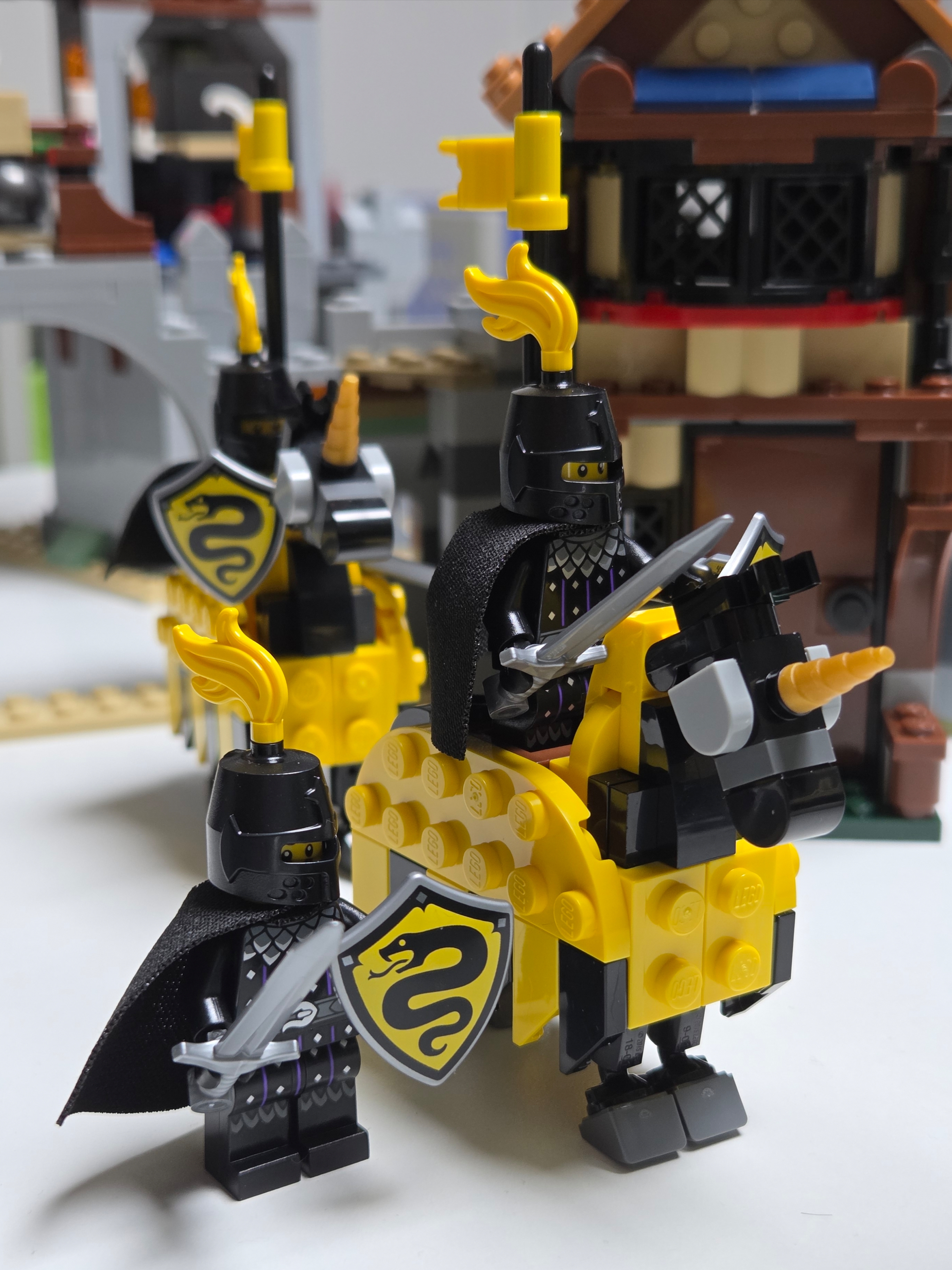 Lego Medieval Horse Knight Castle, Lego Creator 3 in 1 Medieval Dragon 착용 스타일 - 8