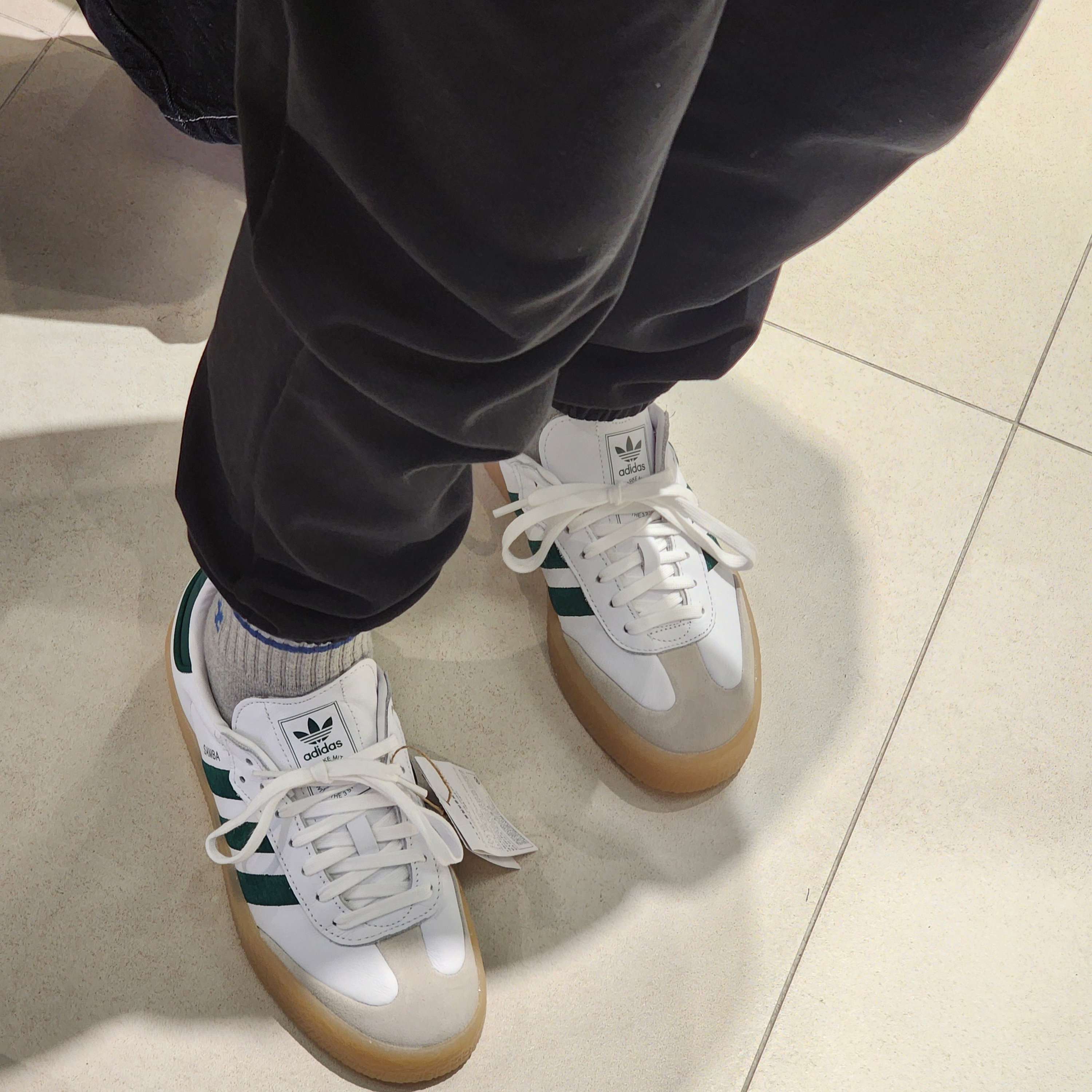 Nike x J.Crew Killshot 2 Sail Midnight Navy 착용 스타일