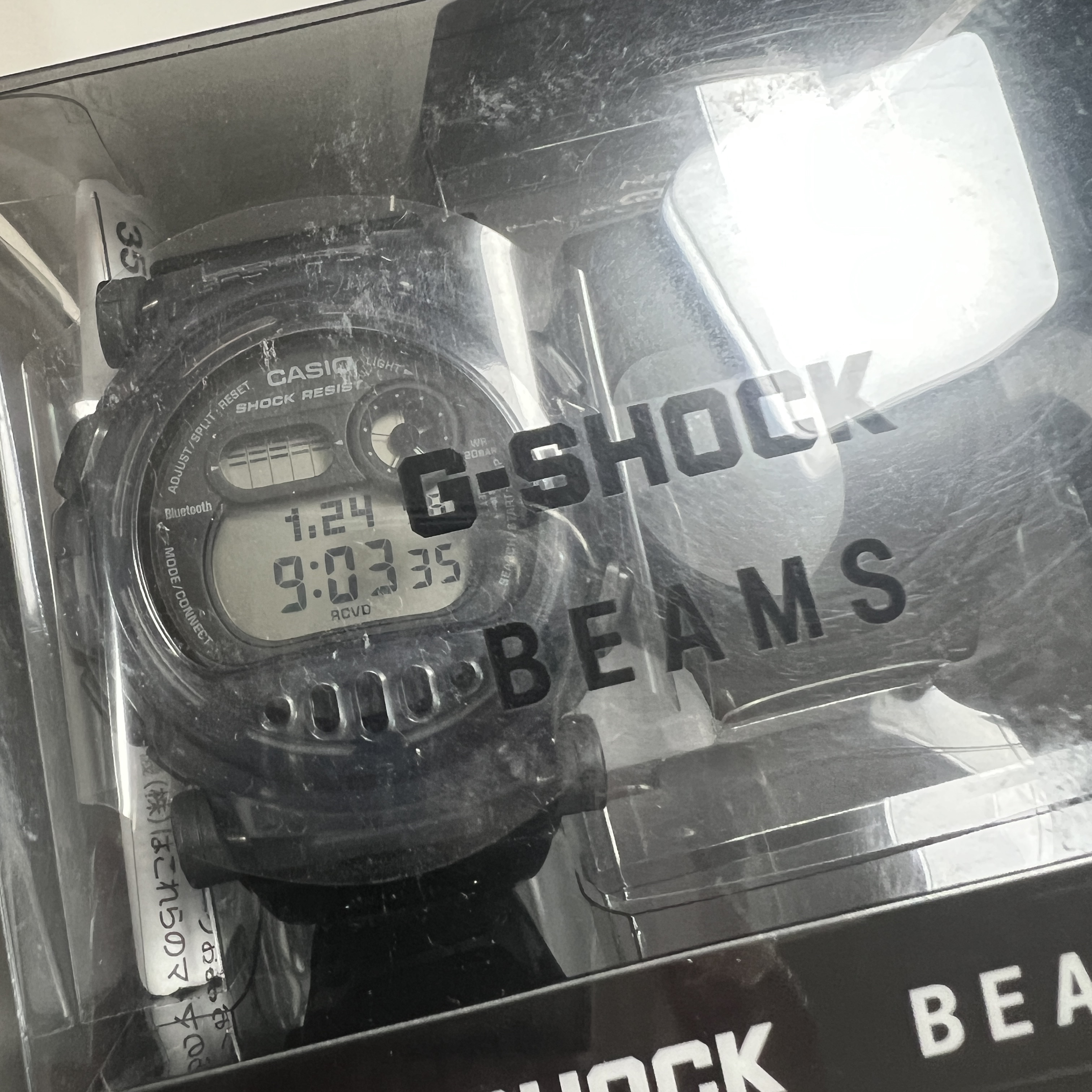 Casio G-Shock x Beams Bespoke G-B001 Black 착용 스타일