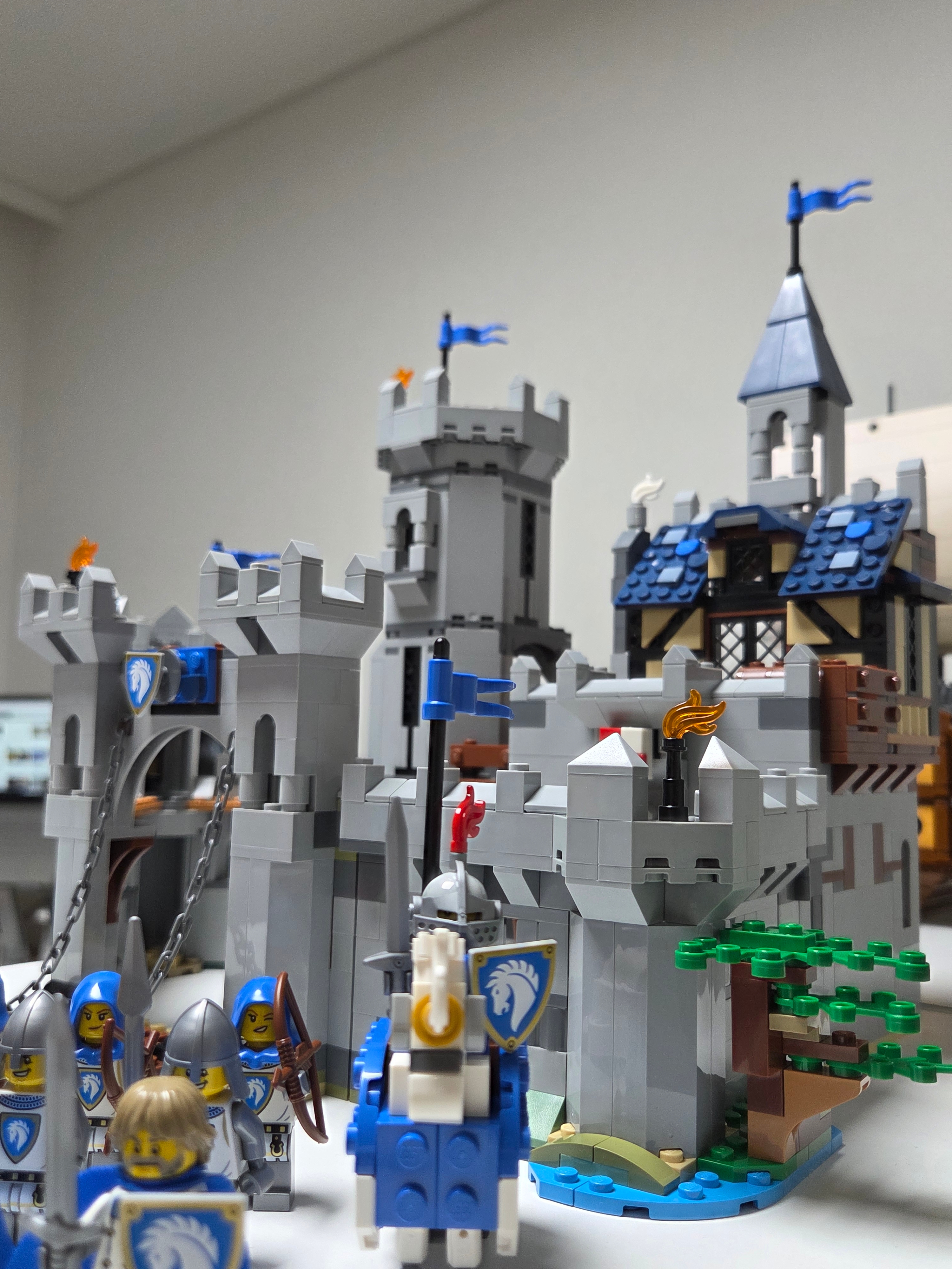 Lego Medieval Horse Knight Castle, Lego Creator 3 in 1 Medieval Dragon 착용 스타일 - 2