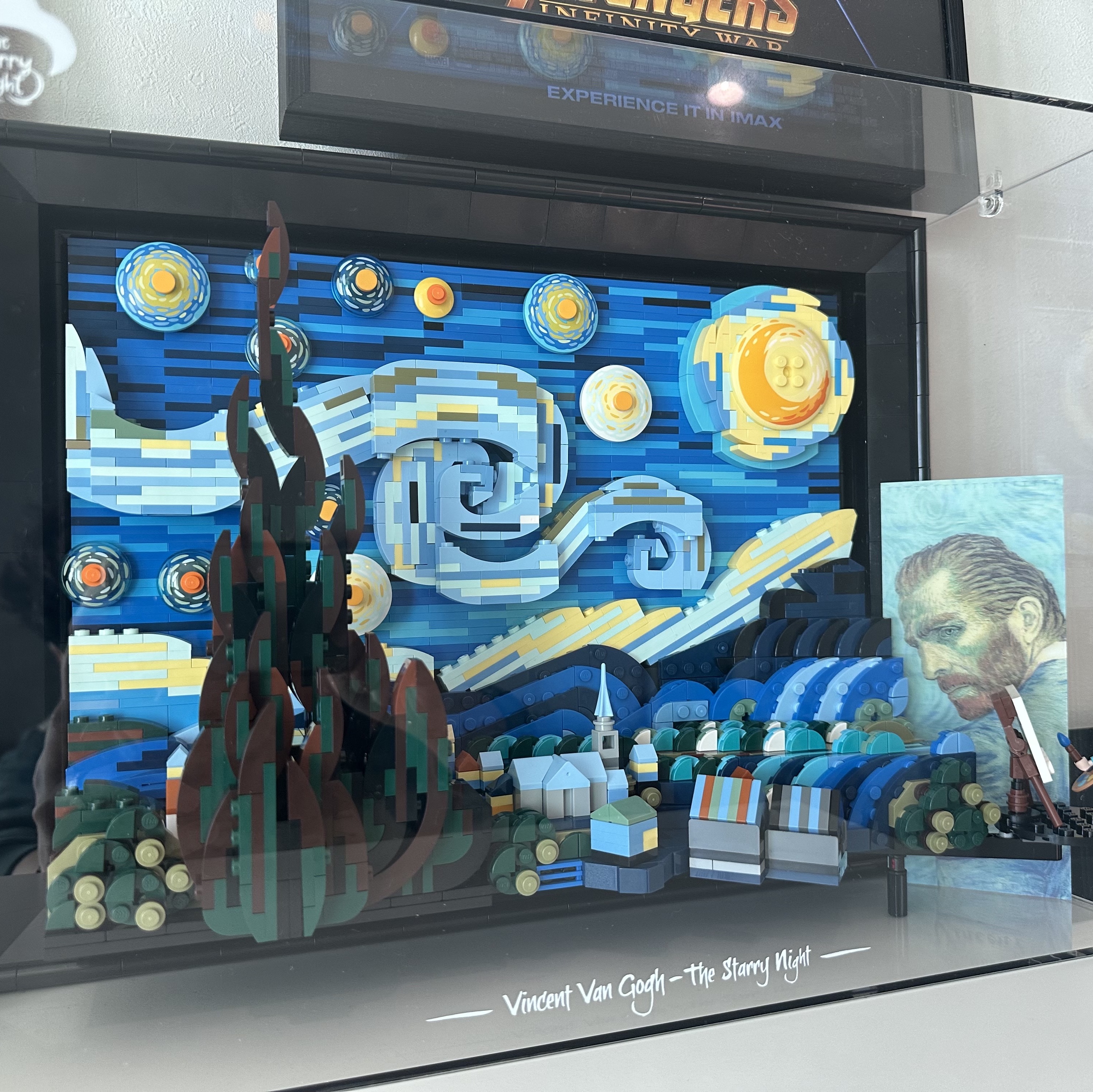 Lego Vincent Van Gogh The Starry Night 착용 스타일