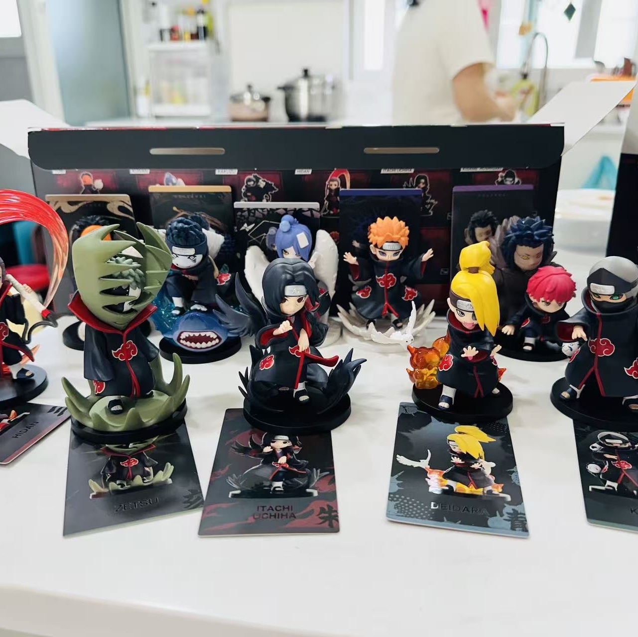 Pop Mart Naruto: Shippuden Series Battle Against Akatsuki Themed Figure Sealed Case (10 Blind Boxes) 착용 스타일 - 1