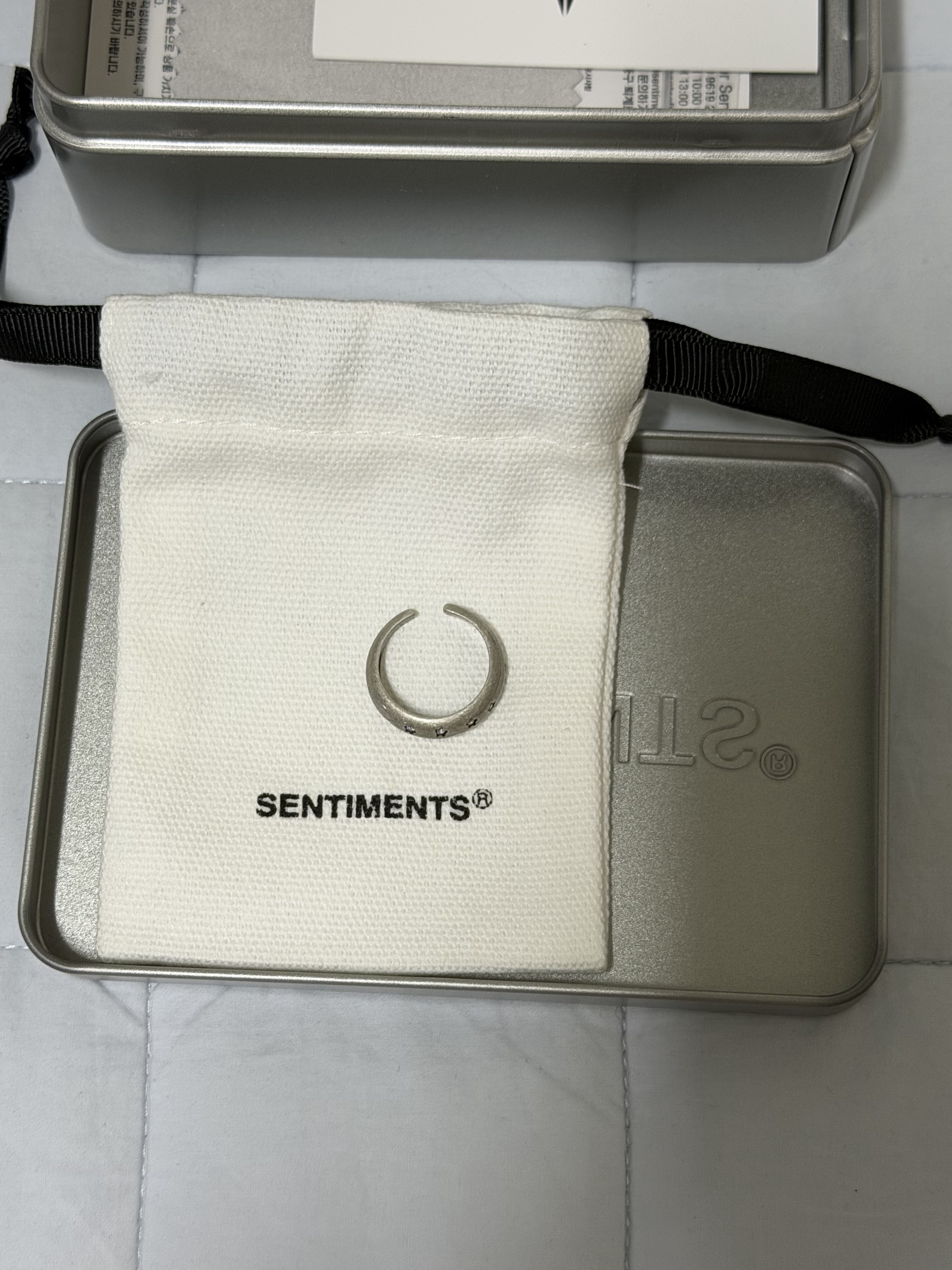 Sentiments No.467 Ring Burnish 착용 스타일 - 5