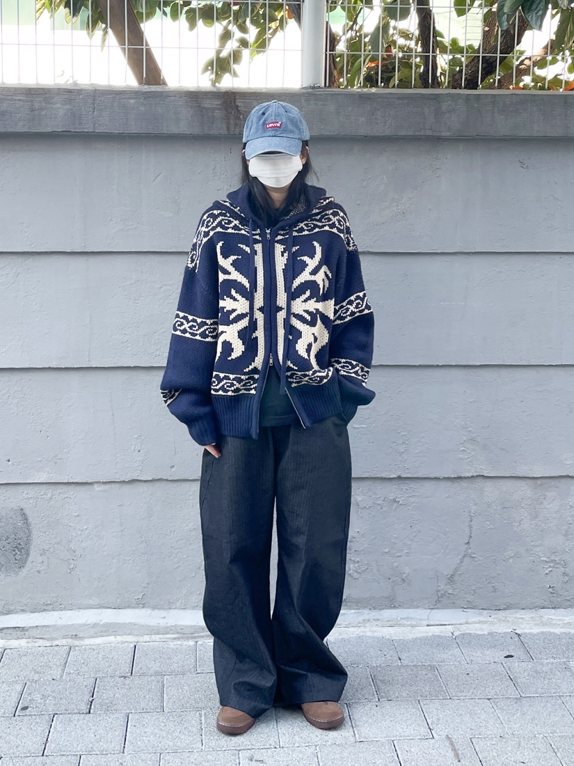 (W) Nike Air Force 1 '07 Cacao Wow 착용 스타일 - 3