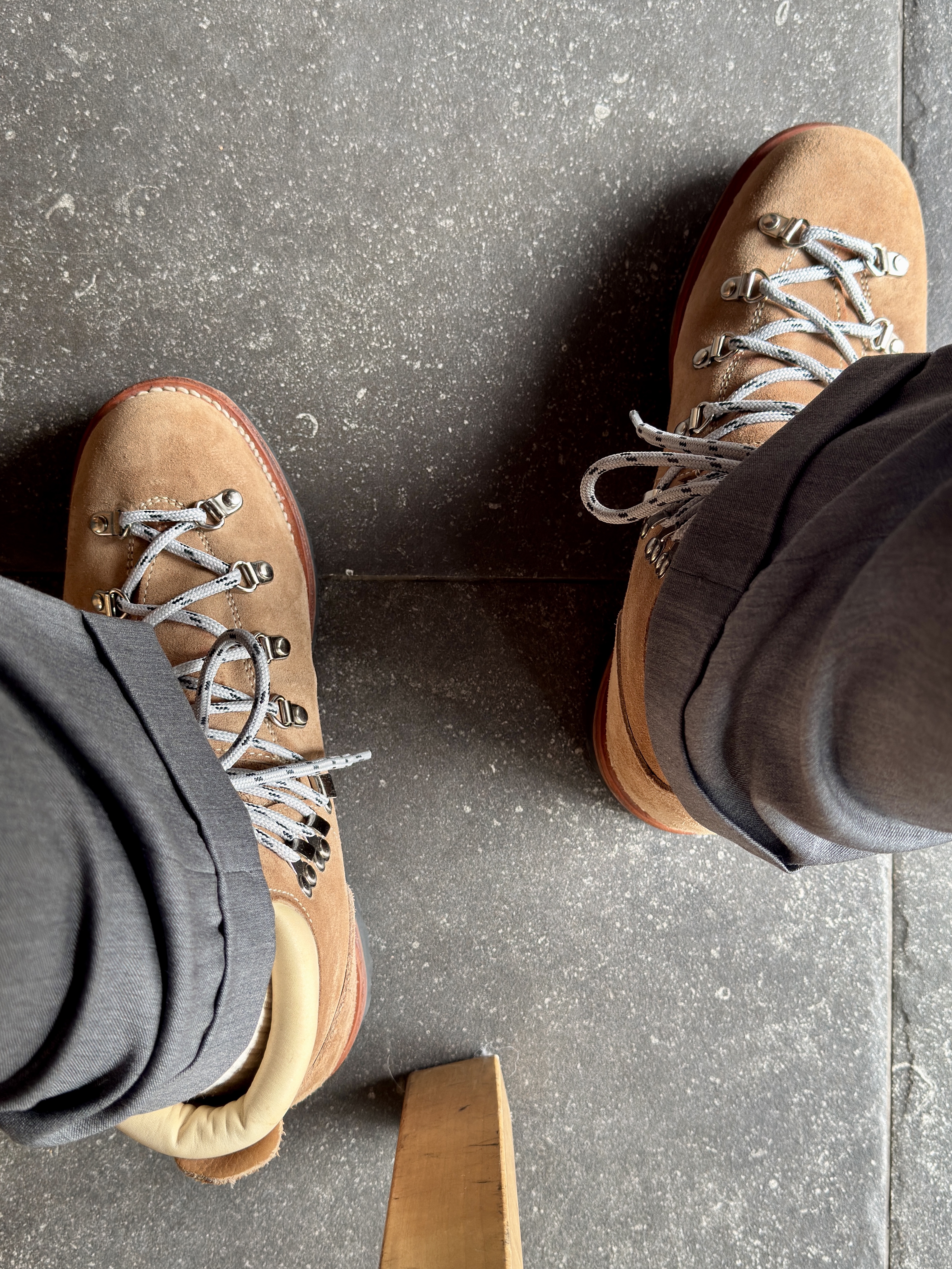 Paraboot Avoriaz Jannu Vel Whisky 착용 스타일